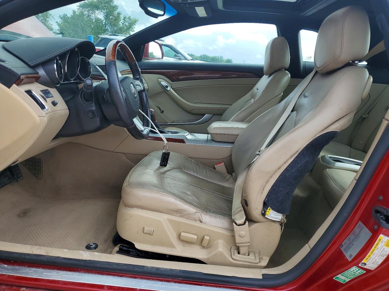 2011 Cadillac Cts Premium Collection Red vin: 1G6DP1ED0B0115038