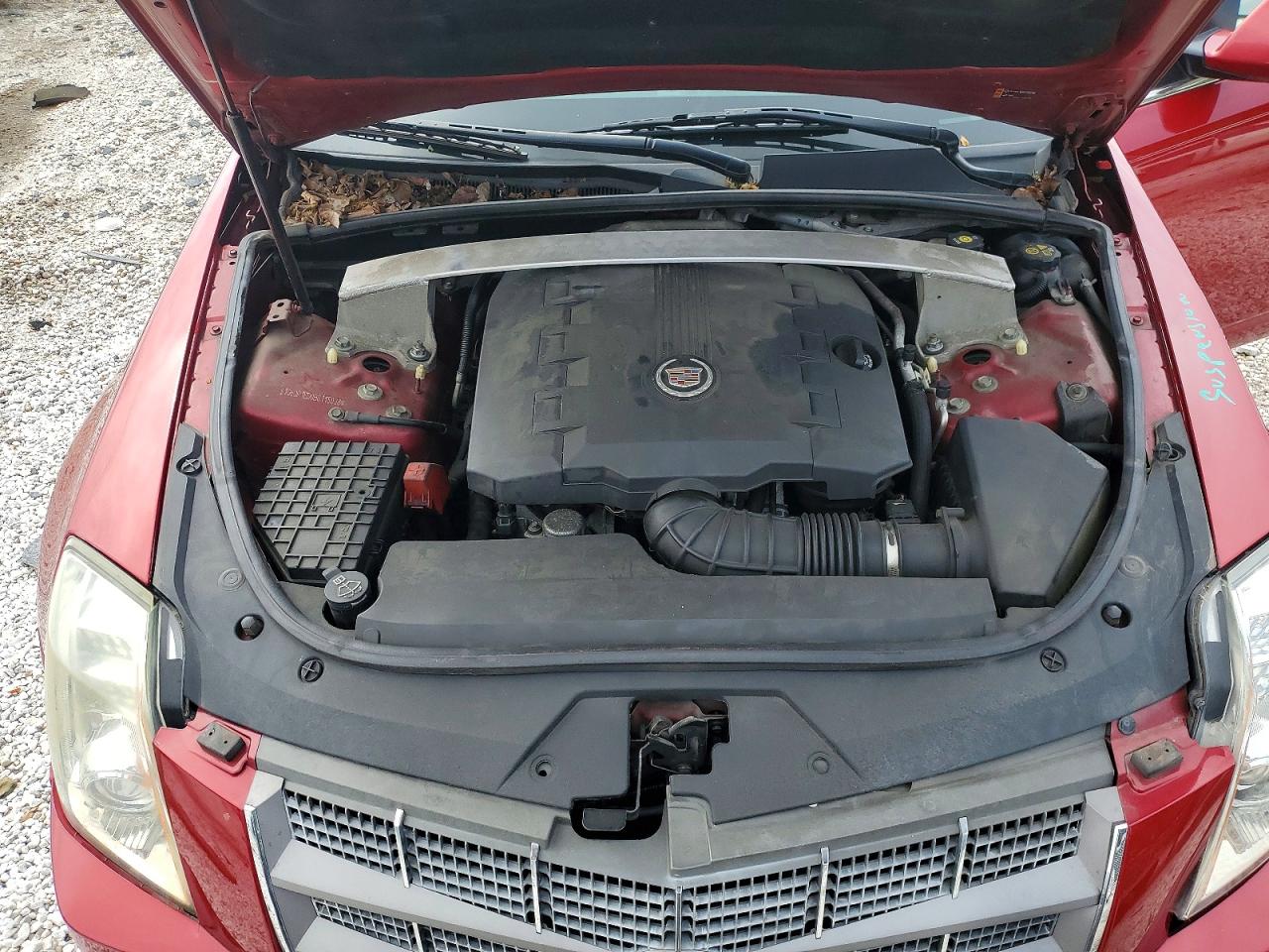 2011 Cadillac Cts Premium Collection Red vin: 1G6DP1ED0B0115038