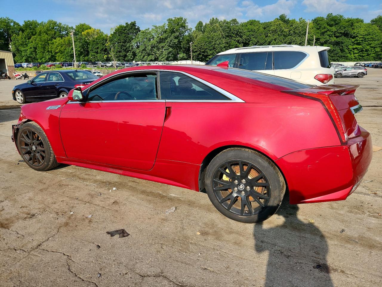 2011 Cadillac Cts Premium Collection Red vin: 1G6DP1ED2B0144606