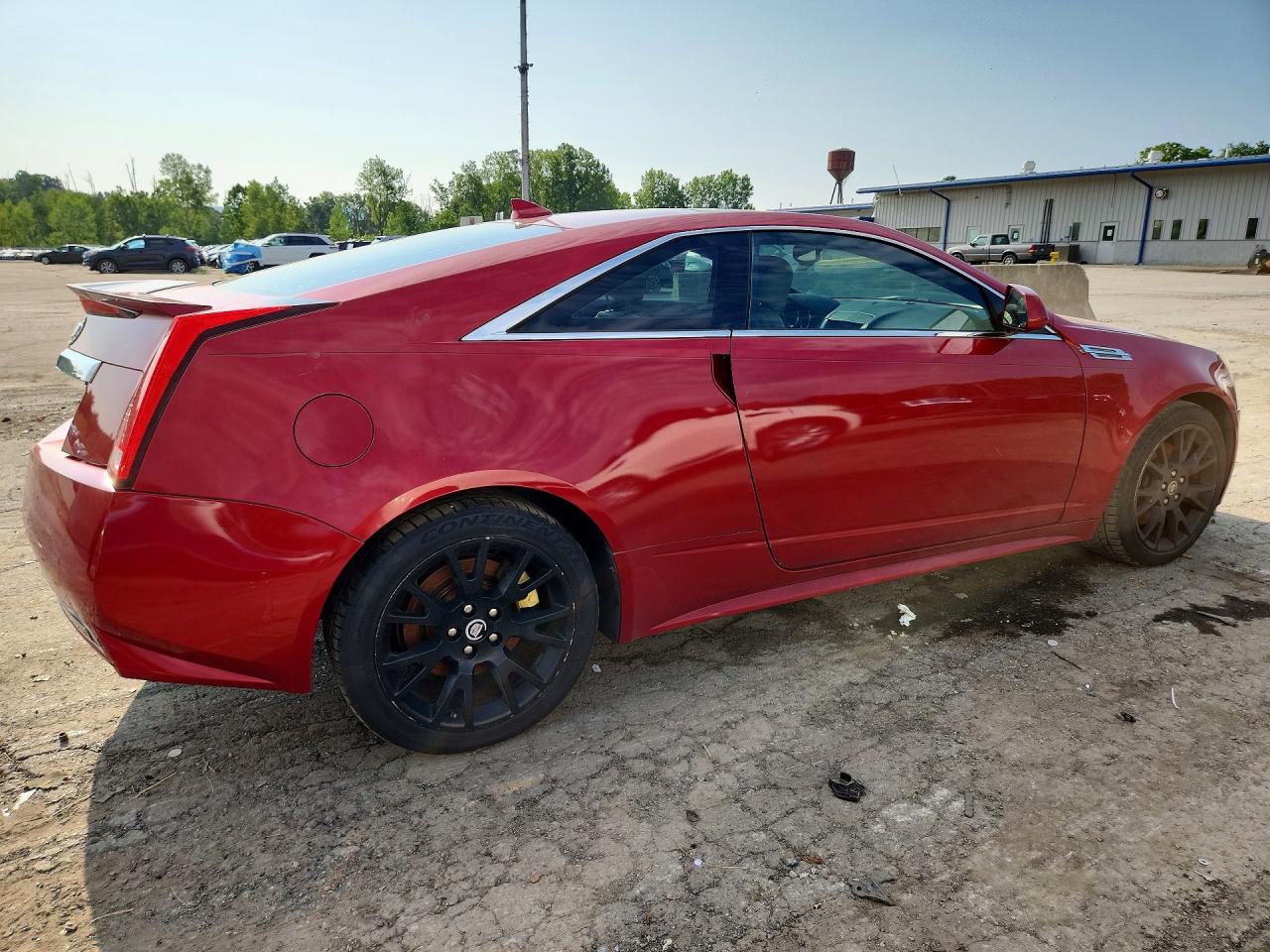 2011 Cadillac Cts Premium Collection Red vin: 1G6DP1ED2B0144606