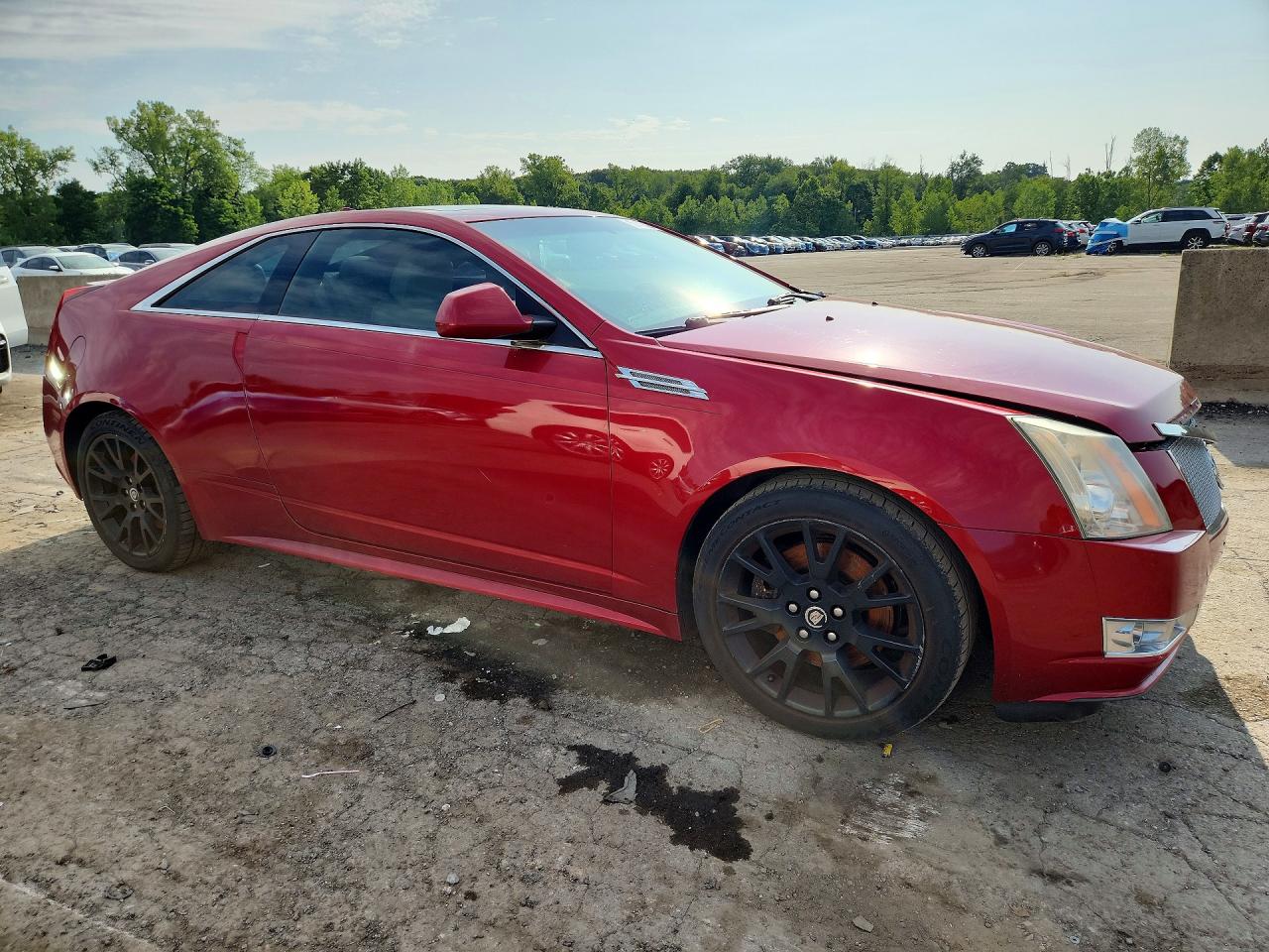 2011 Cadillac Cts Premium Collection Red vin: 1G6DP1ED2B0144606