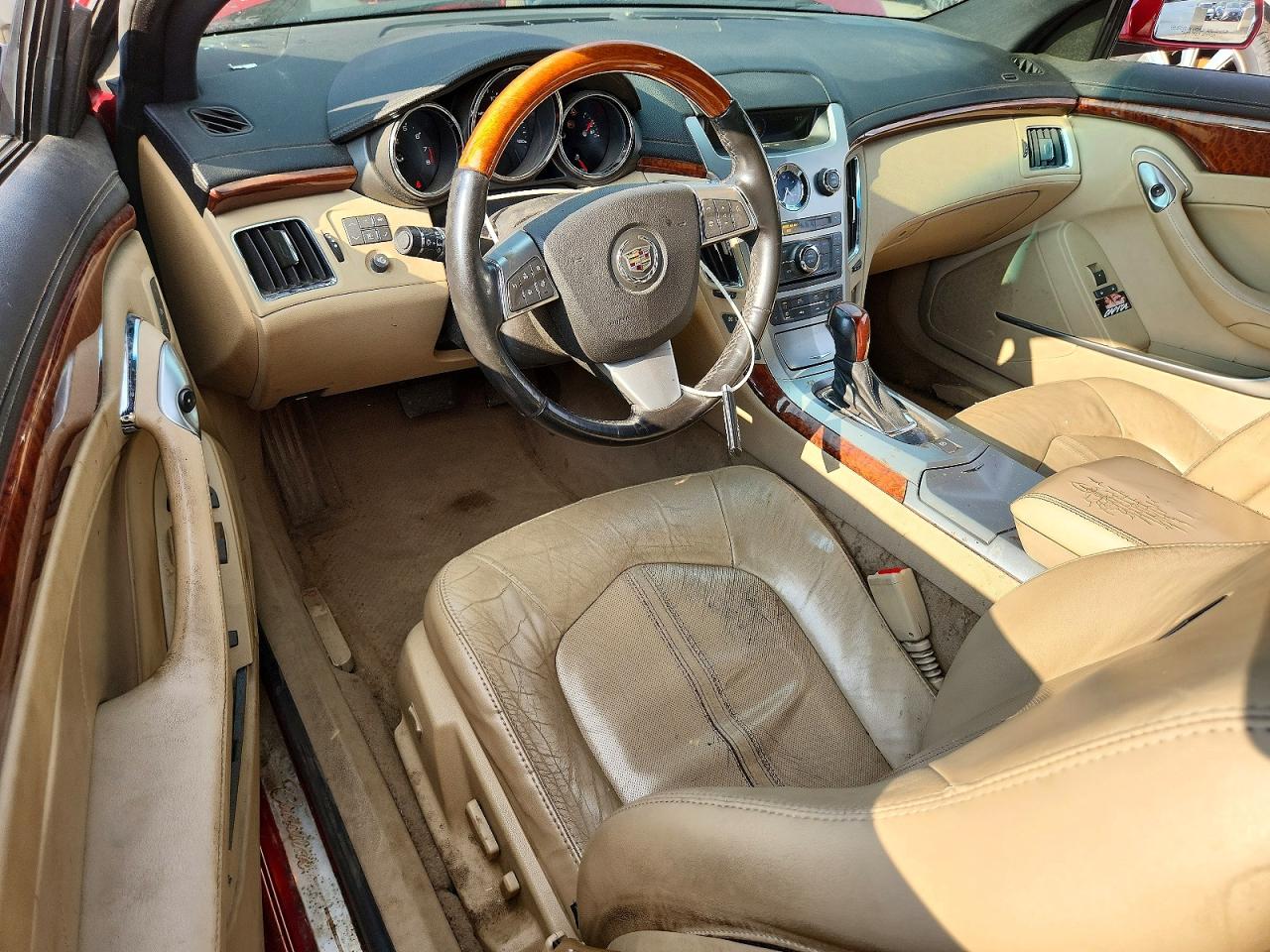 2011 Cadillac Cts Premium Collection Red vin: 1G6DP1ED2B0144606