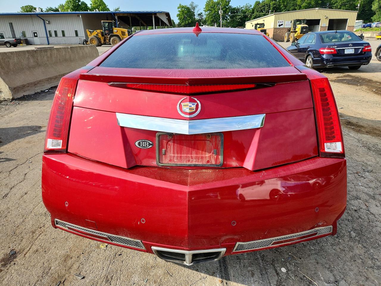 2011 Cadillac Cts Premium Collection Red vin: 1G6DP1ED2B0144606
