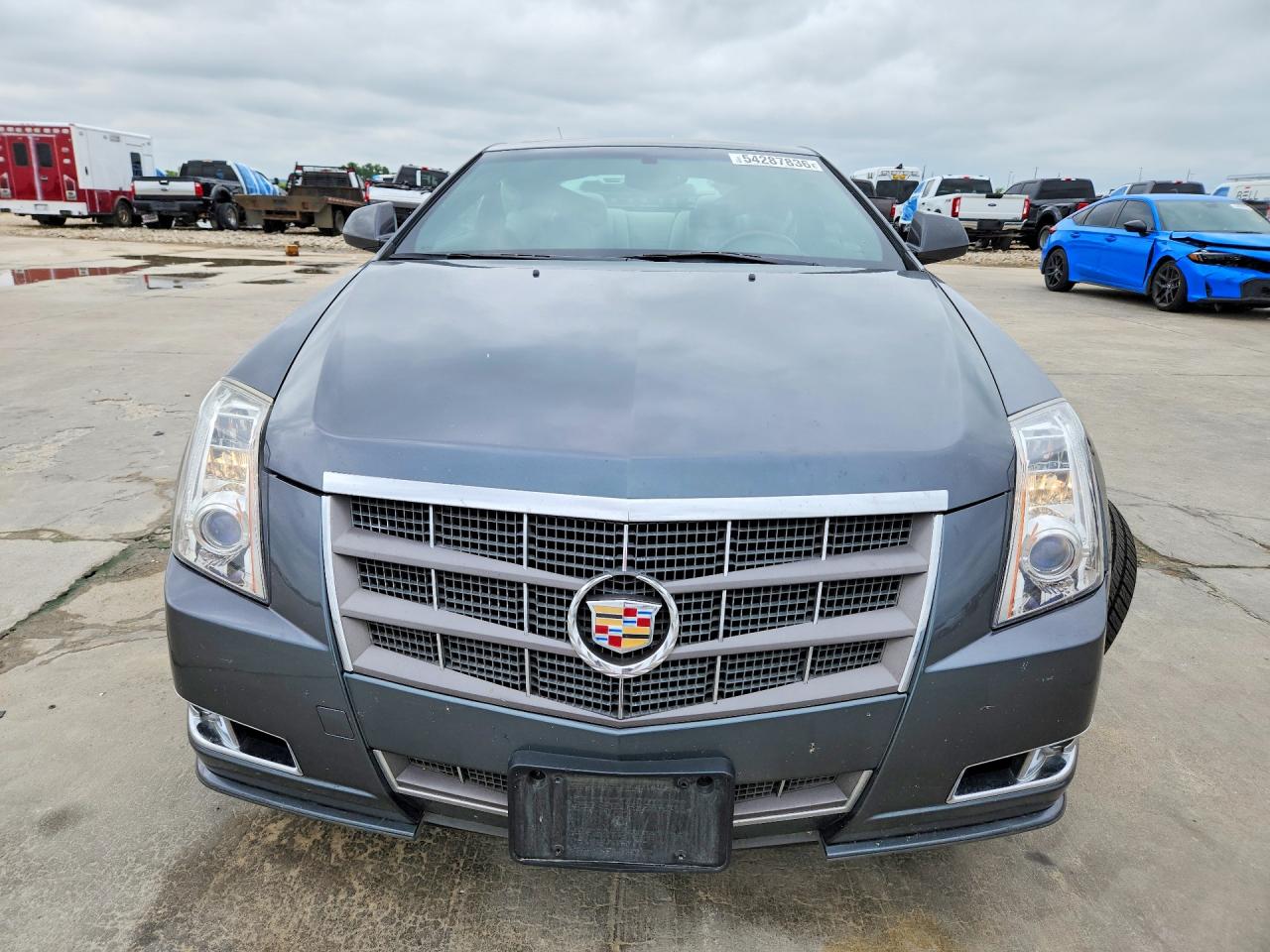 2011 Cadillac Cts Premium Collection Gray vin: 1G6DP1ED2B0154391