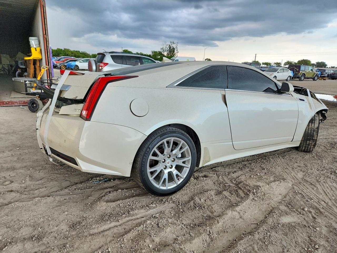 2011 Cadillac Cts Premium Collection White vin: 1G6DP1ED4B0134918