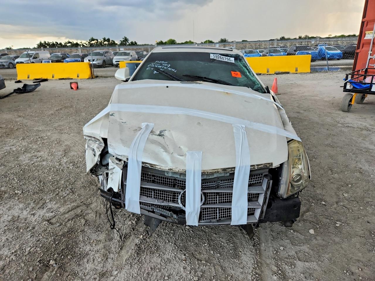 2011 Cadillac Cts Premium Collection White vin: 1G6DP1ED4B0134918
