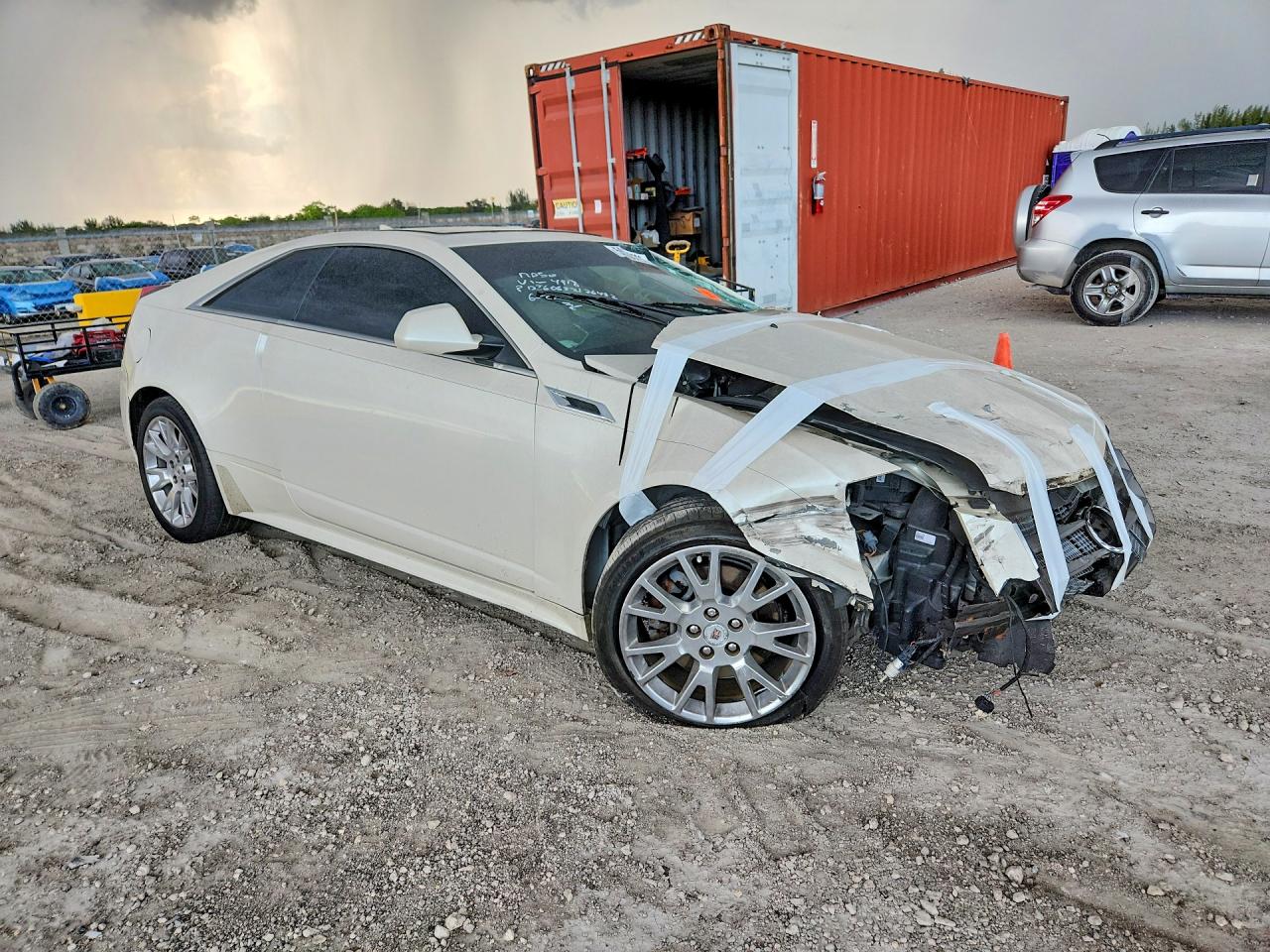 2011 Cadillac Cts Premium Collection White vin: 1G6DP1ED4B0134918