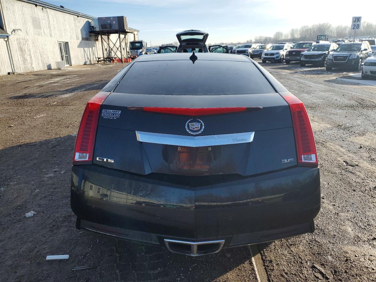 2011 Cadillac Cts Premium Collection Black vin: 1G6DP1ED5B0127847