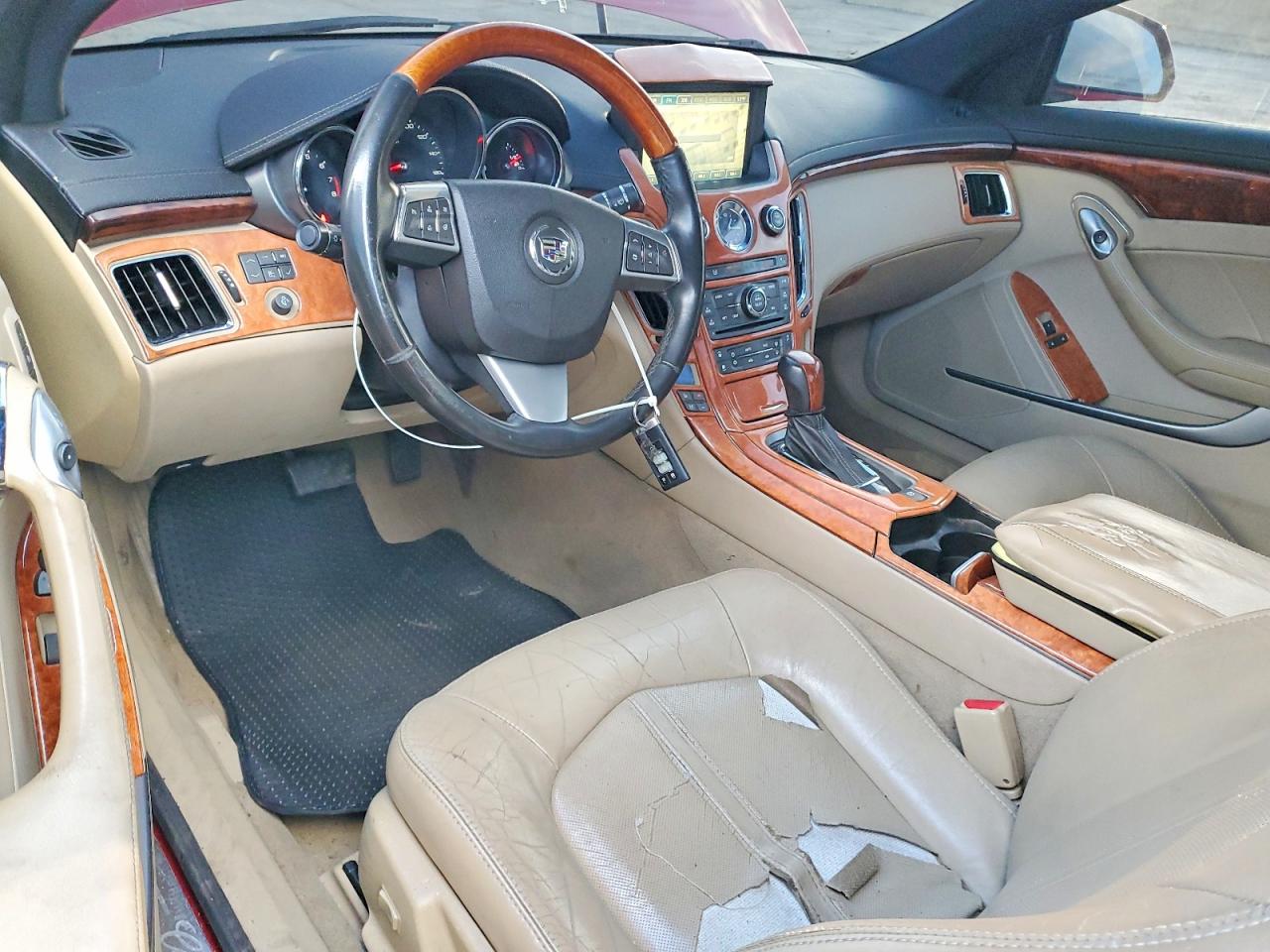 2011 Cadillac Cts Premium Collection Red vin: 1G6DP1ED5B0128075