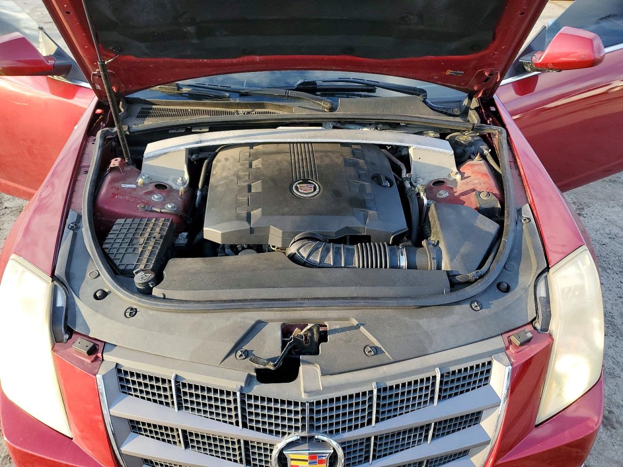 2011 Cadillac Cts Premium Collection Red vin: 1G6DP1ED5B0128075
