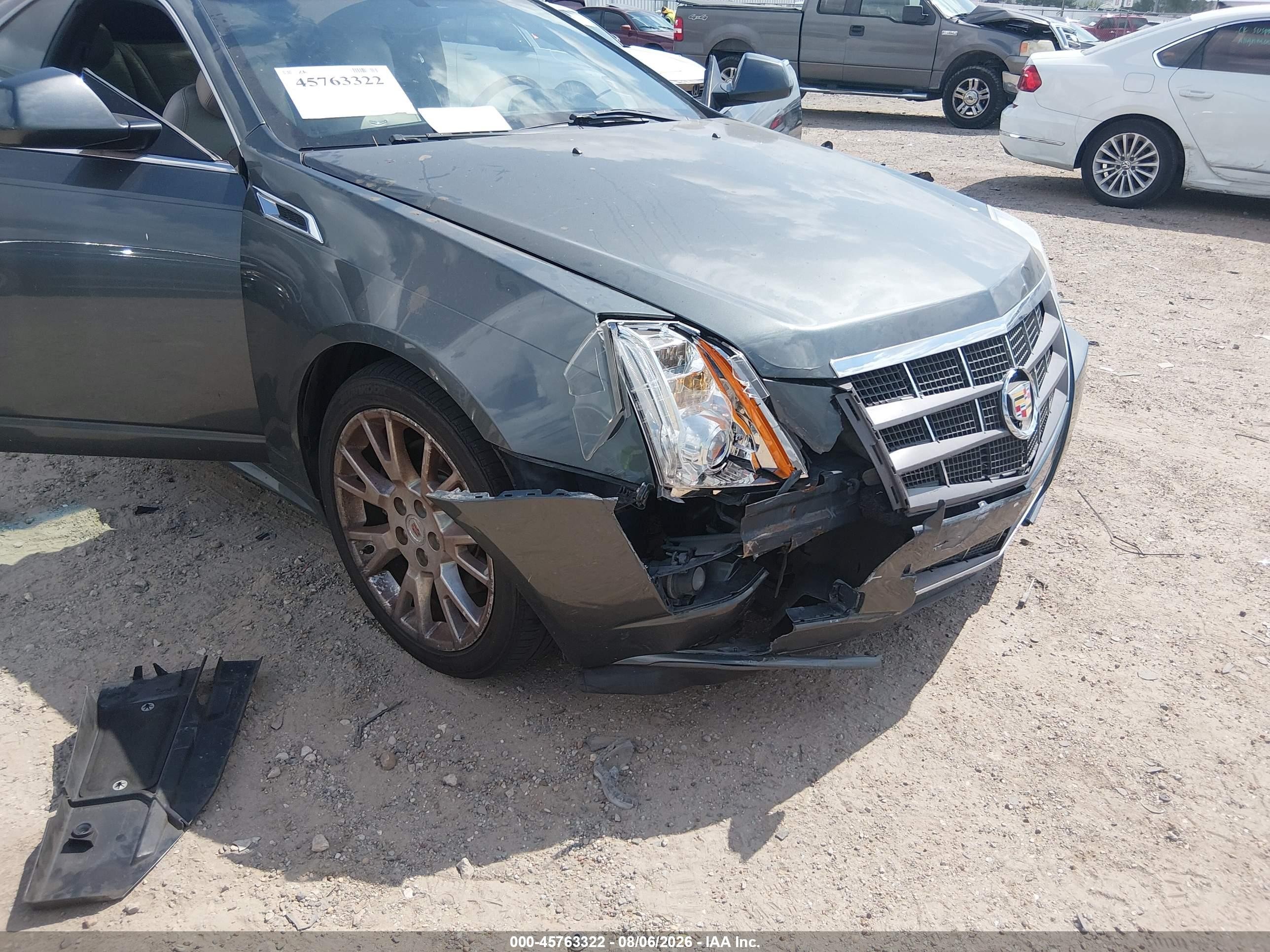 2011 Cadillac Cts Premium Gray vin: 1G6DP1ED7B0160400