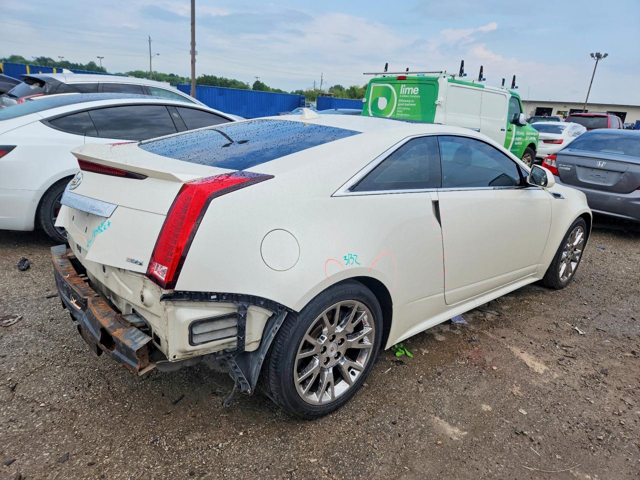 2011 Cadillac Cts Premium Collection Белый vin: 1G6DP1ED8B0153083