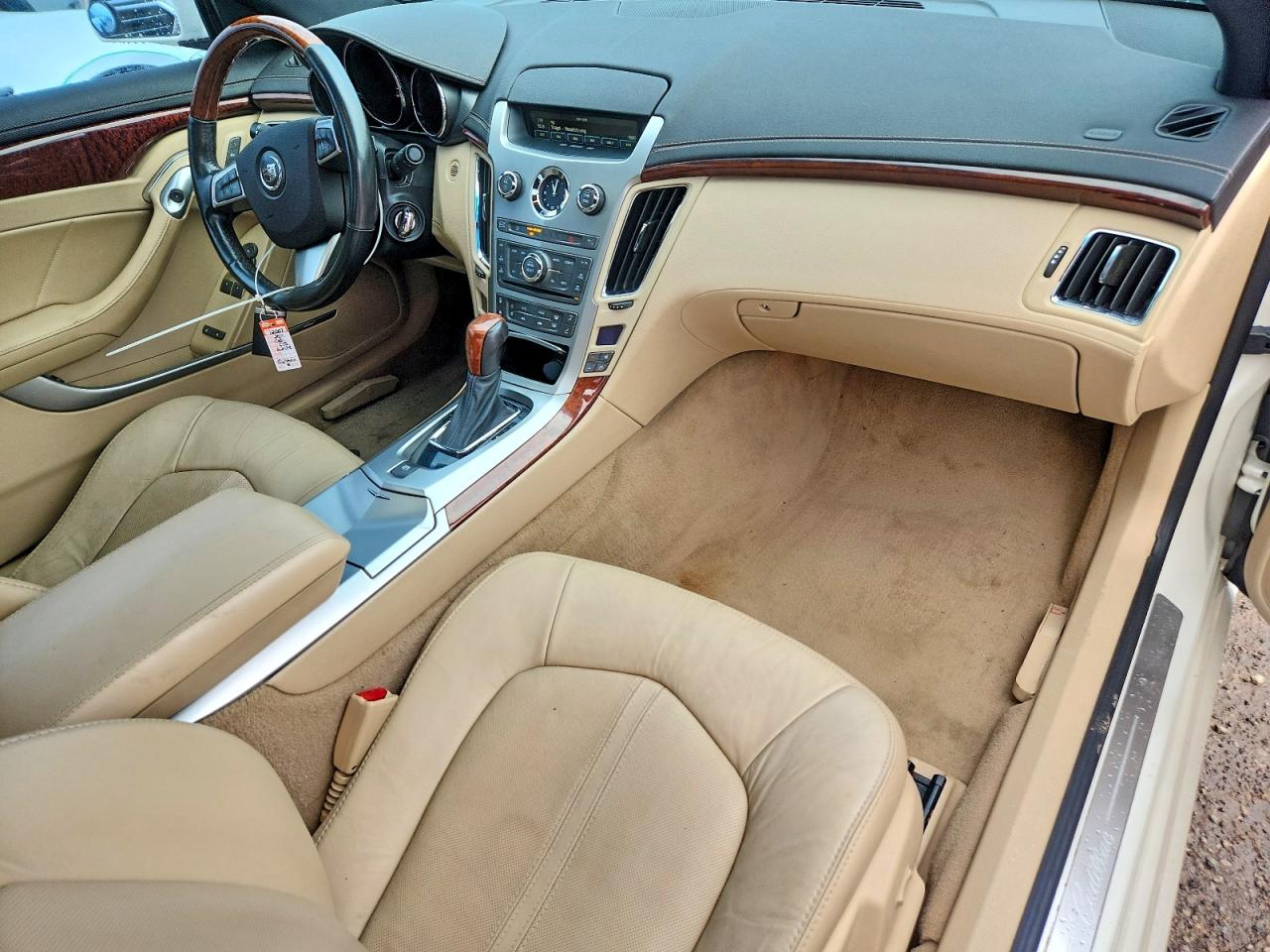 2011 Cadillac Cts Premium Collection Белый vin: 1G6DP1ED8B0153083