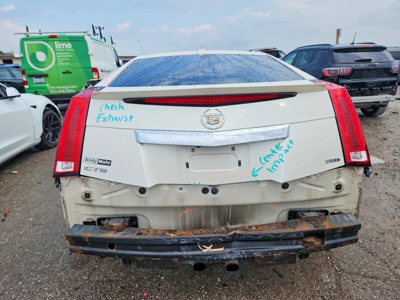2011 Cadillac Cts Premium Collection Белый vin: 1G6DP1ED8B0153083