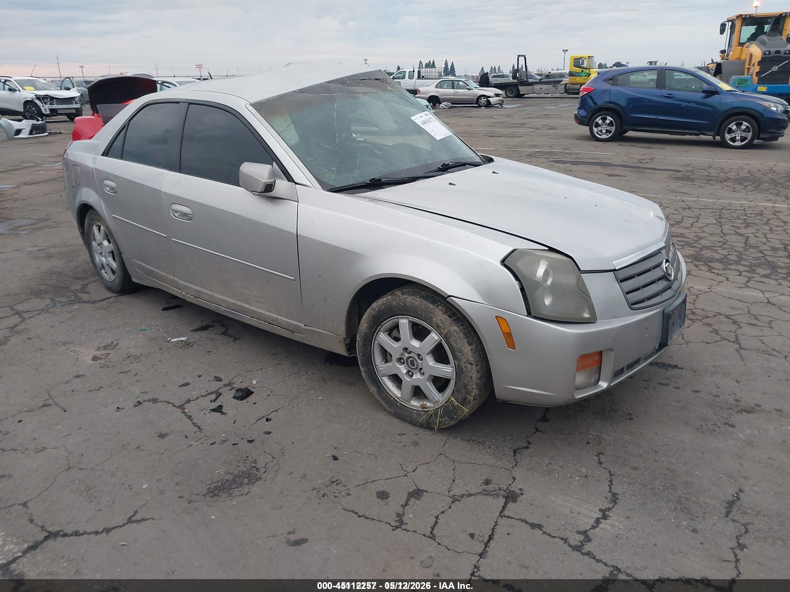 2005 Cadillac Cts Standard Silver vin: 1G6DP567050129025