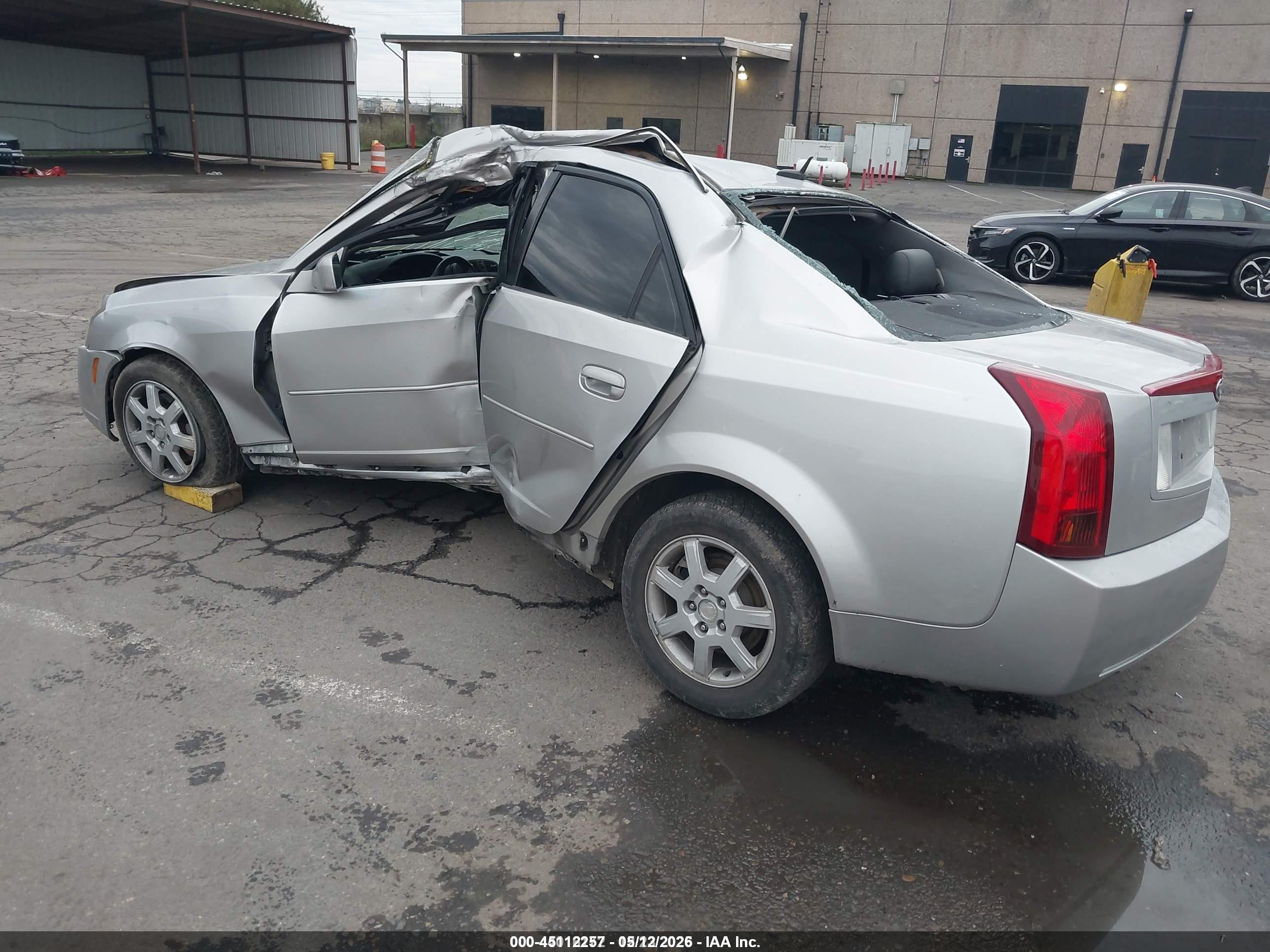 2005 Cadillac Cts Standard Silver vin: 1G6DP567050129025
