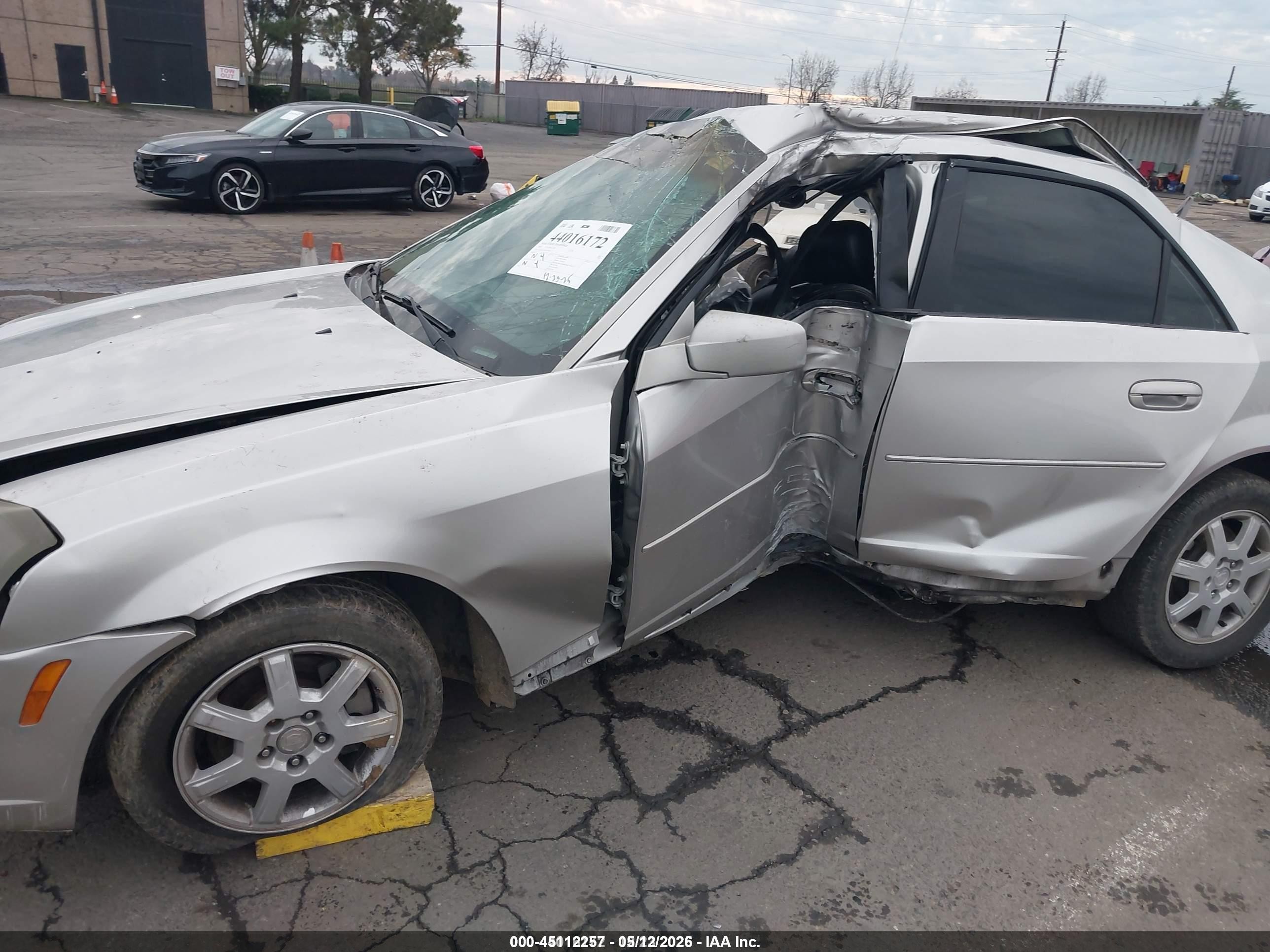 2005 Cadillac Cts Standard Silver vin: 1G6DP567050129025