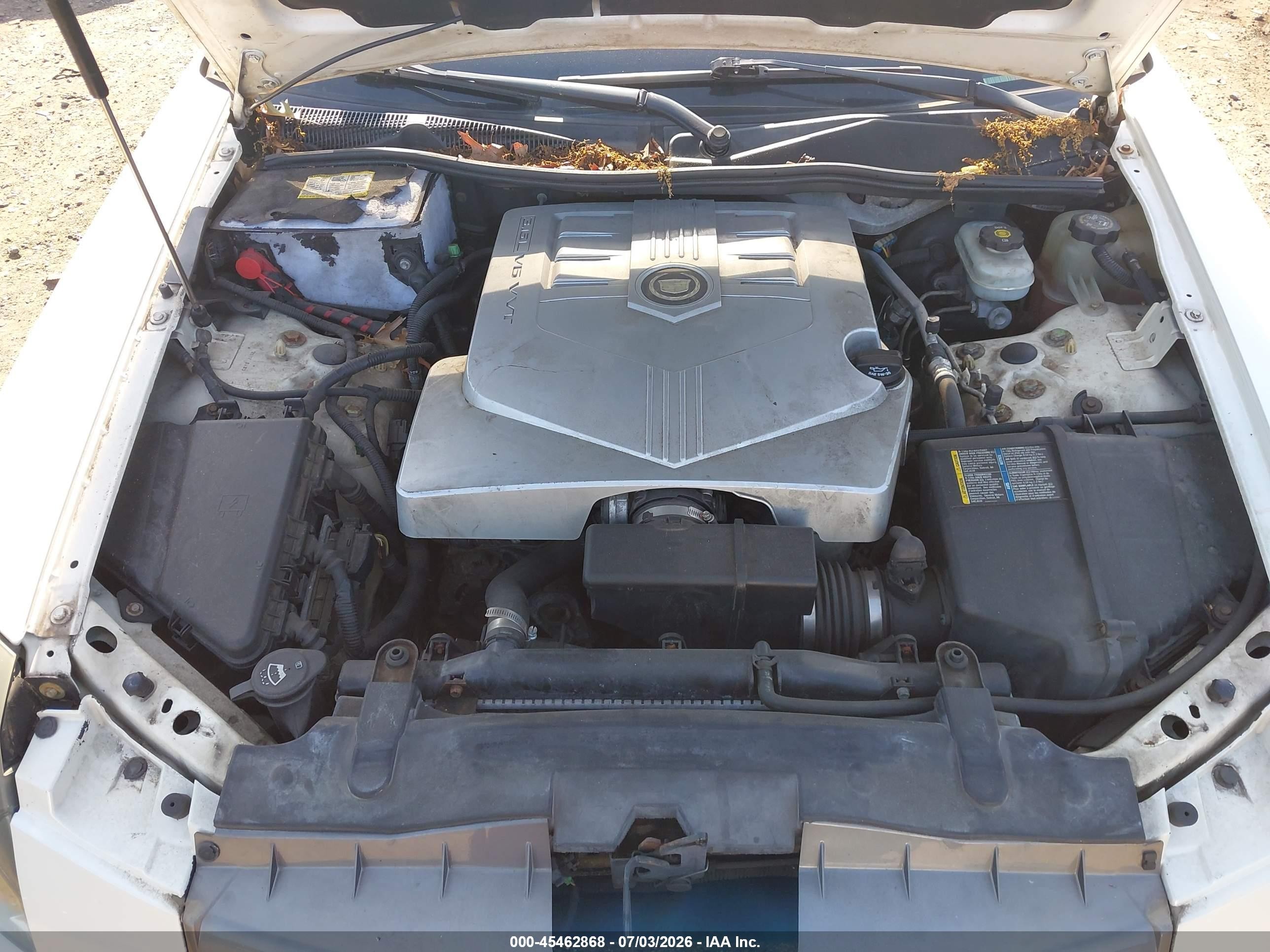 2005 Cadillac Cts Base W/1sb/1sc White vin: 1G6DP567050129266