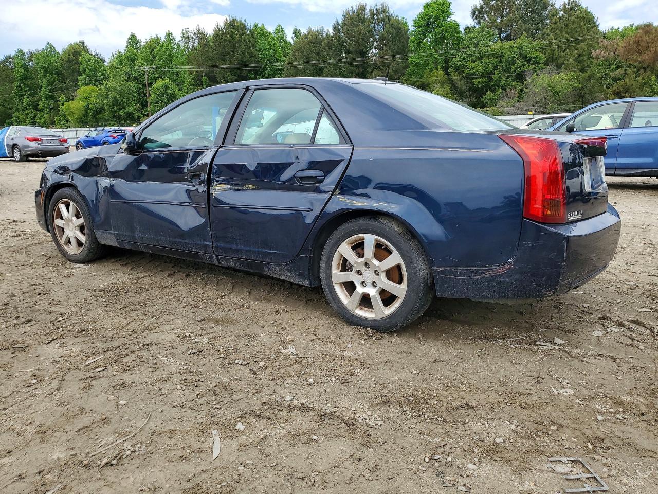 2005 Cadillac Cts Hi Feature V6 Blue vin: 1G6DP567050140414