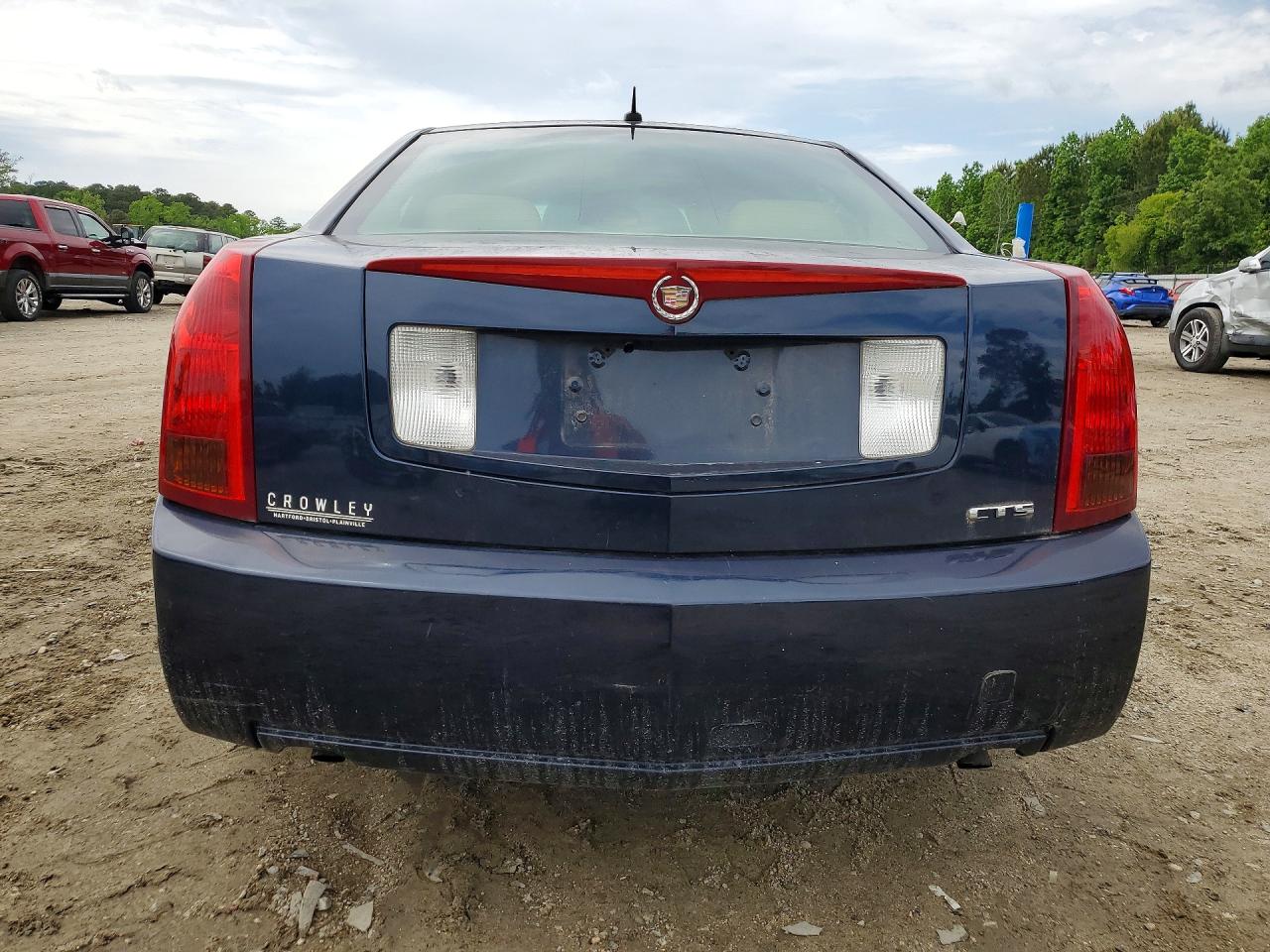 2005 Cadillac Cts Hi Feature V6 Blue vin: 1G6DP567050140414