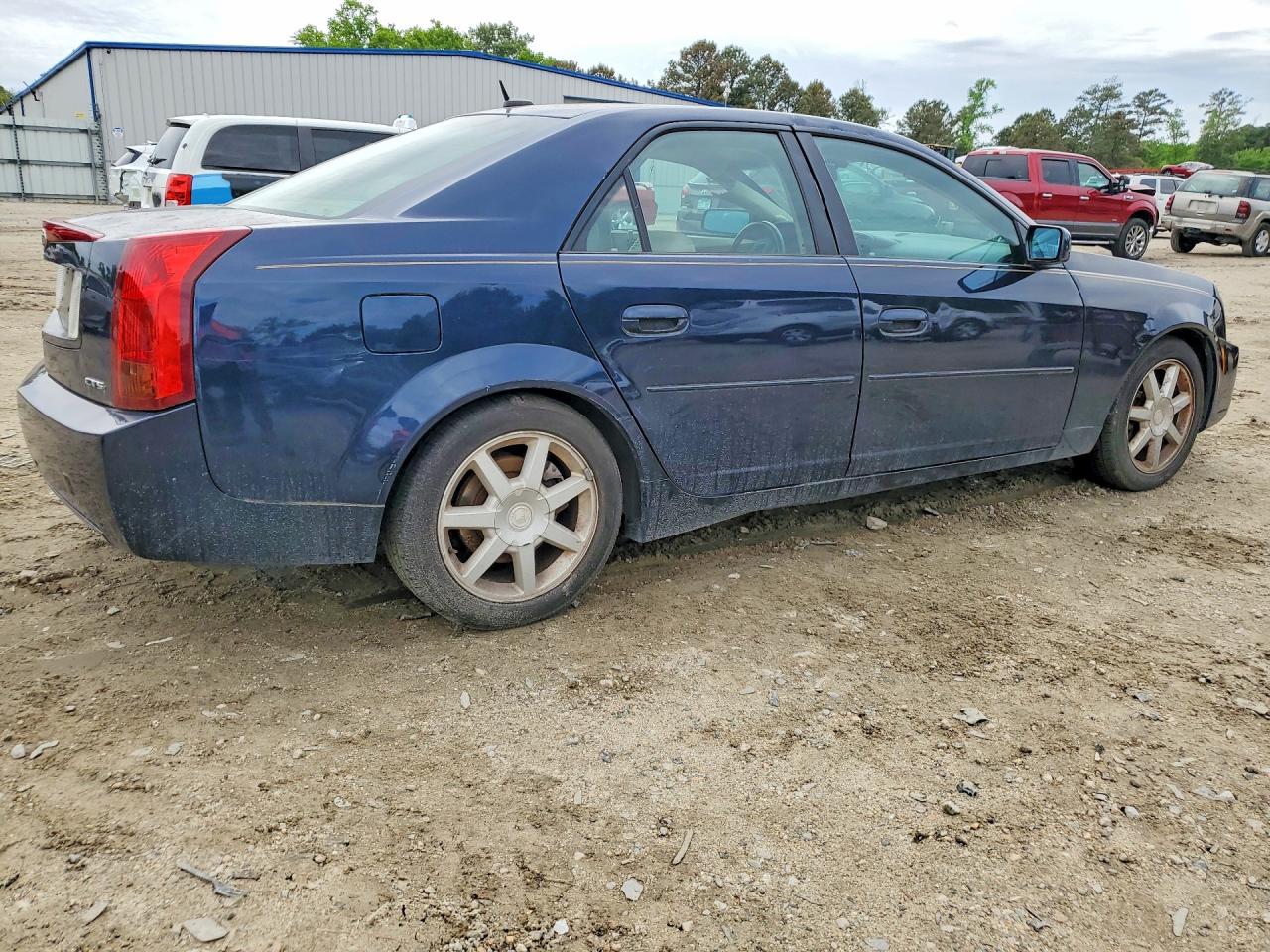 2005 Cadillac Cts Hi Feature V6 Blue vin: 1G6DP567050140414