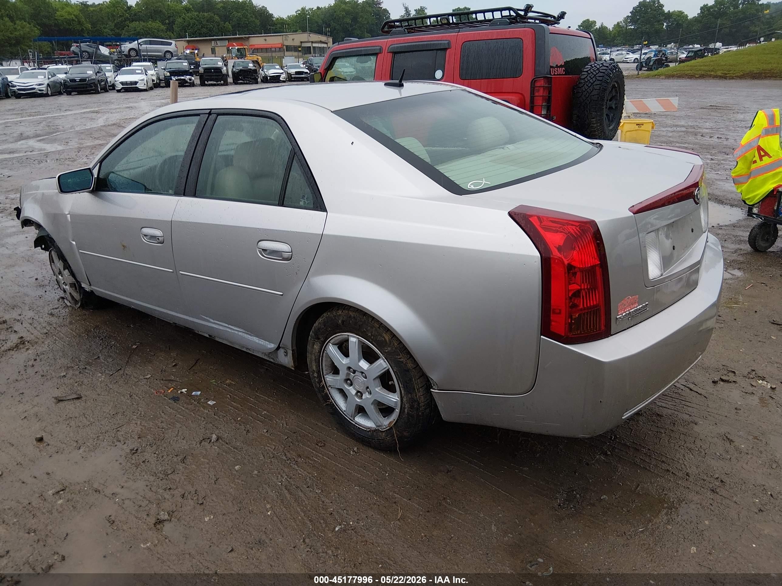 2005 Cadillac Cts Standard Silver vin: 1G6DP567050208470