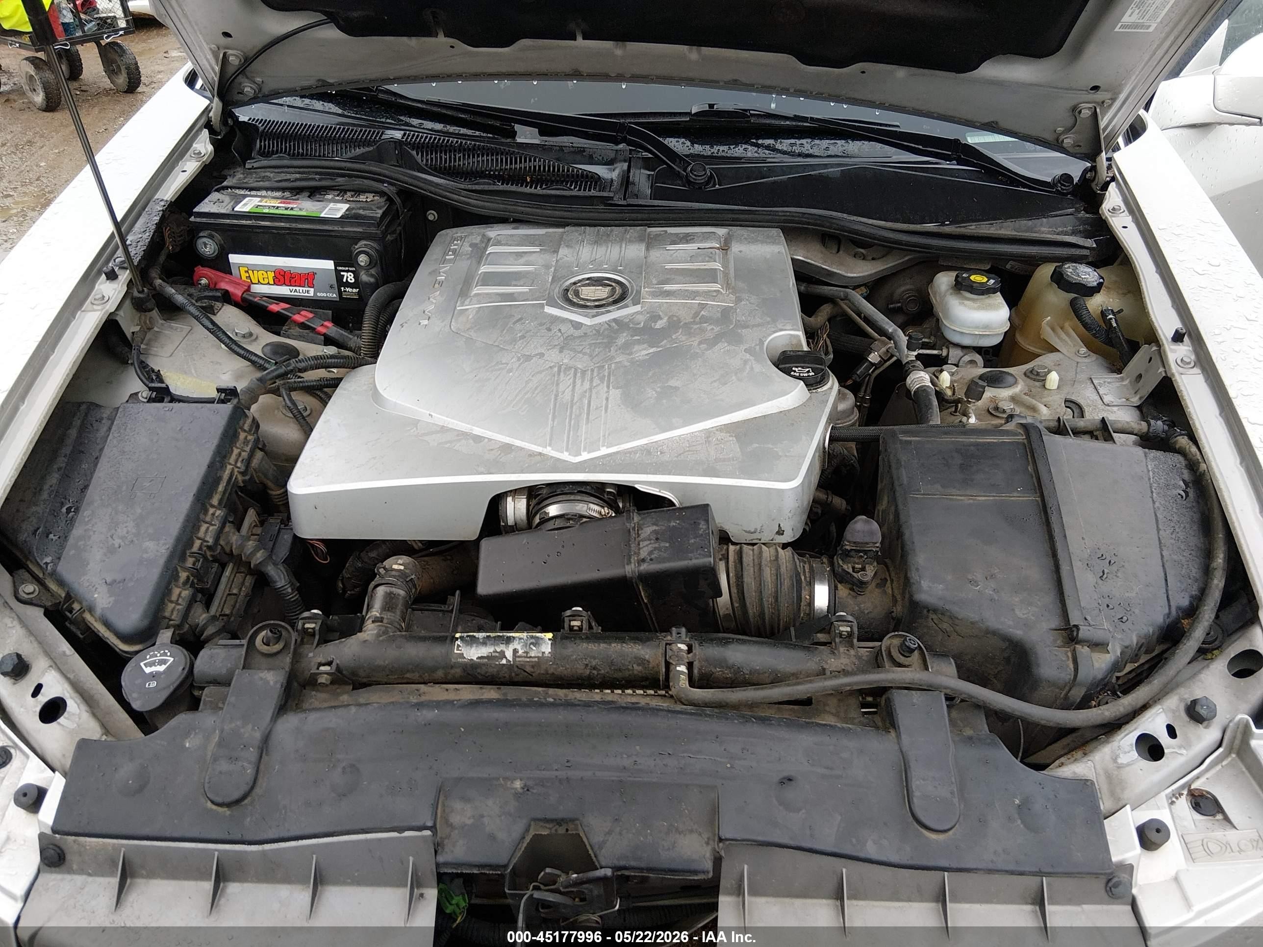 2005 Cadillac Cts Standard Silver vin: 1G6DP567050208470