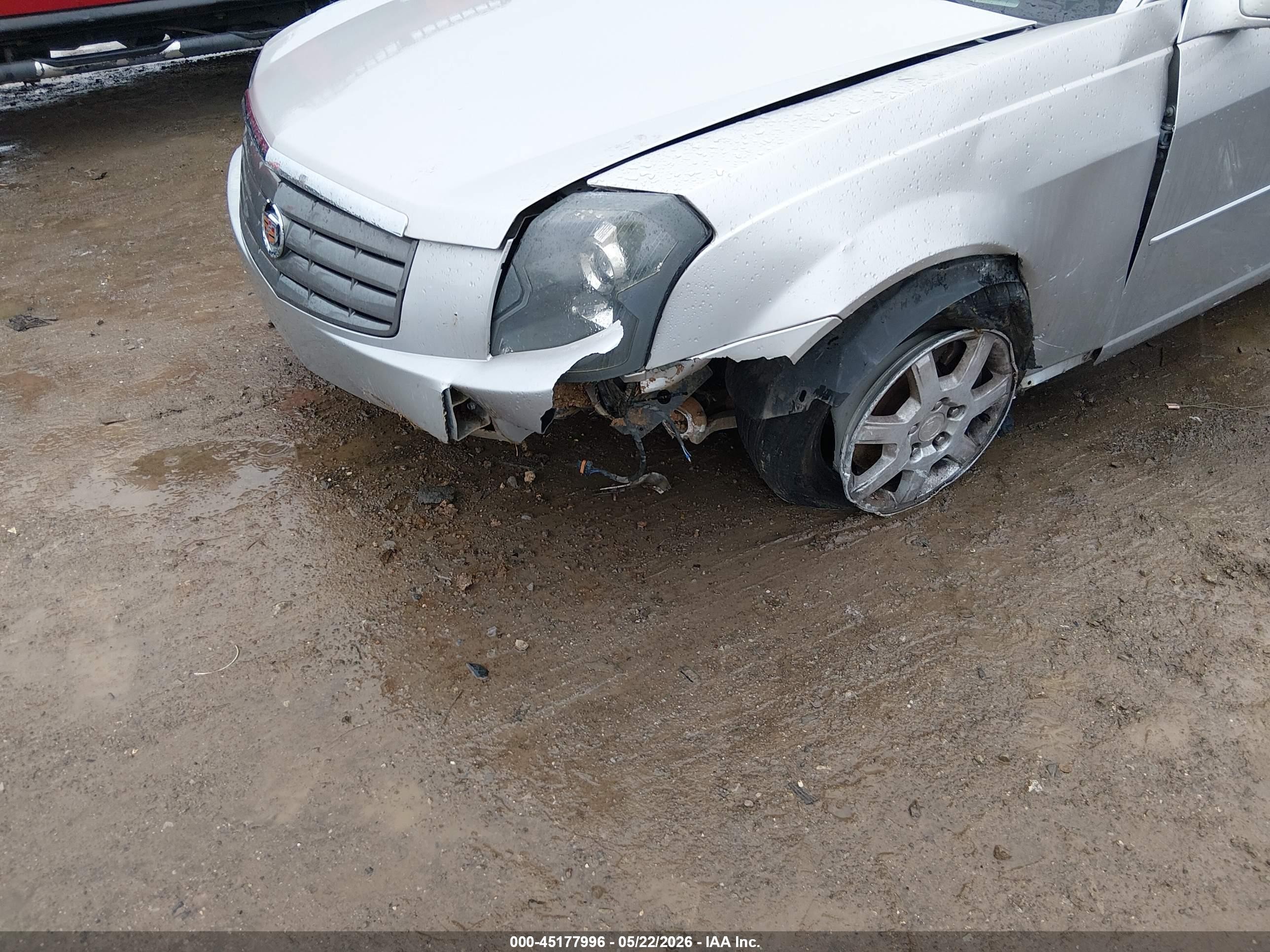 2005 Cadillac Cts Standard Silver vin: 1G6DP567050208470