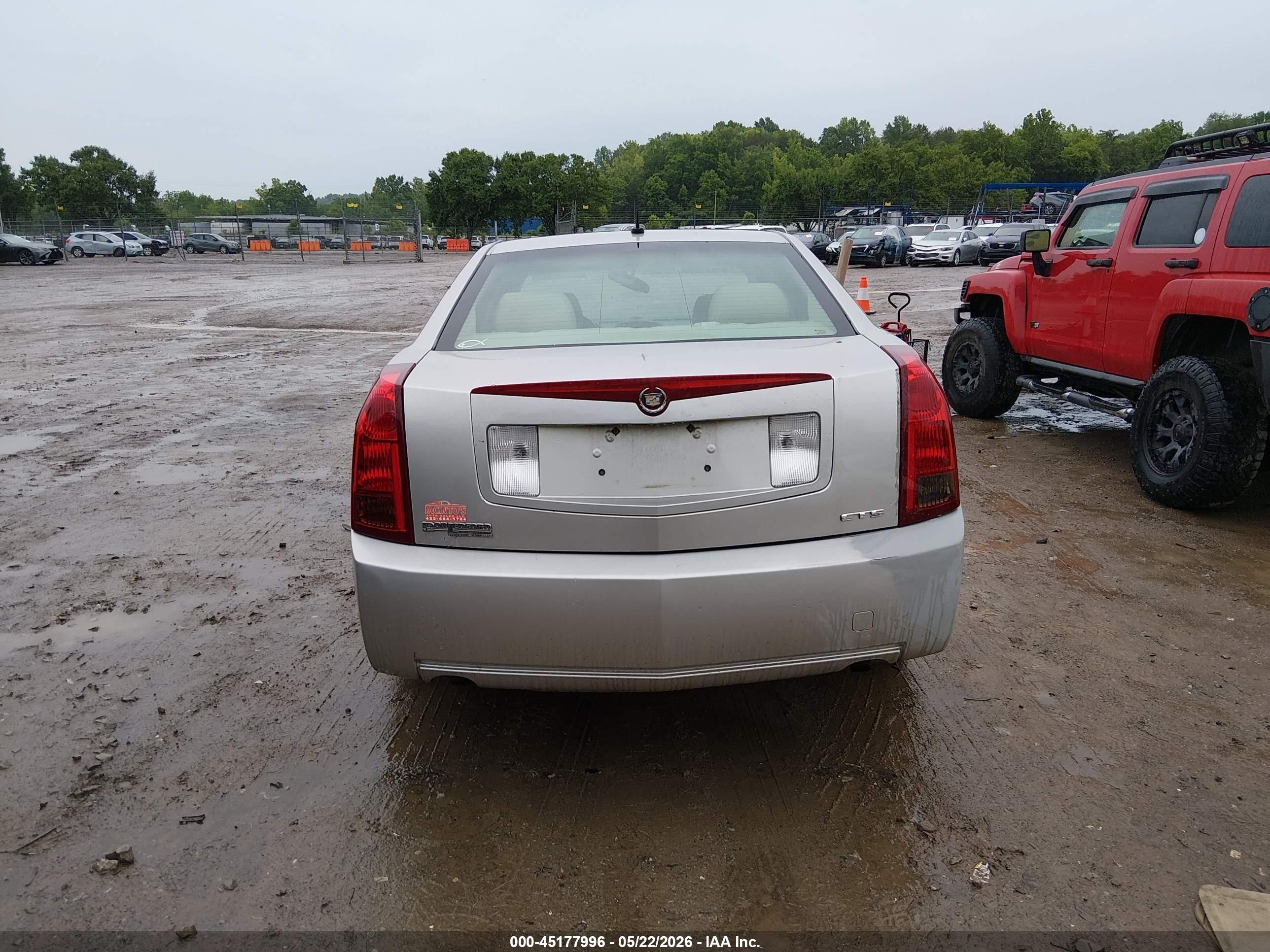2005 Cadillac Cts Standard Silver vin: 1G6DP567050208470