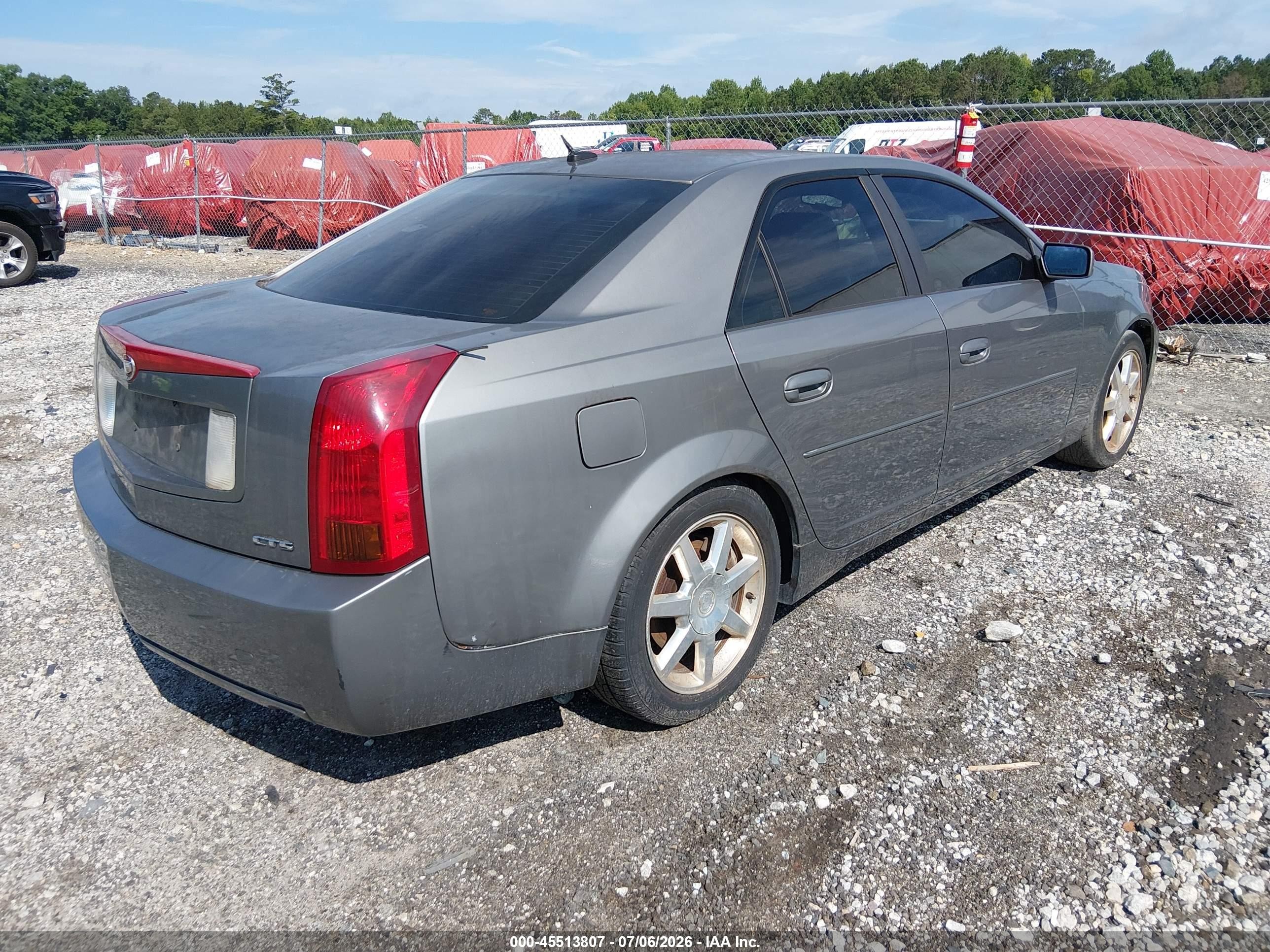 2005 Cadillac Cts Base W/1sb/1sc Gray vin: 1G6DP567250129527
