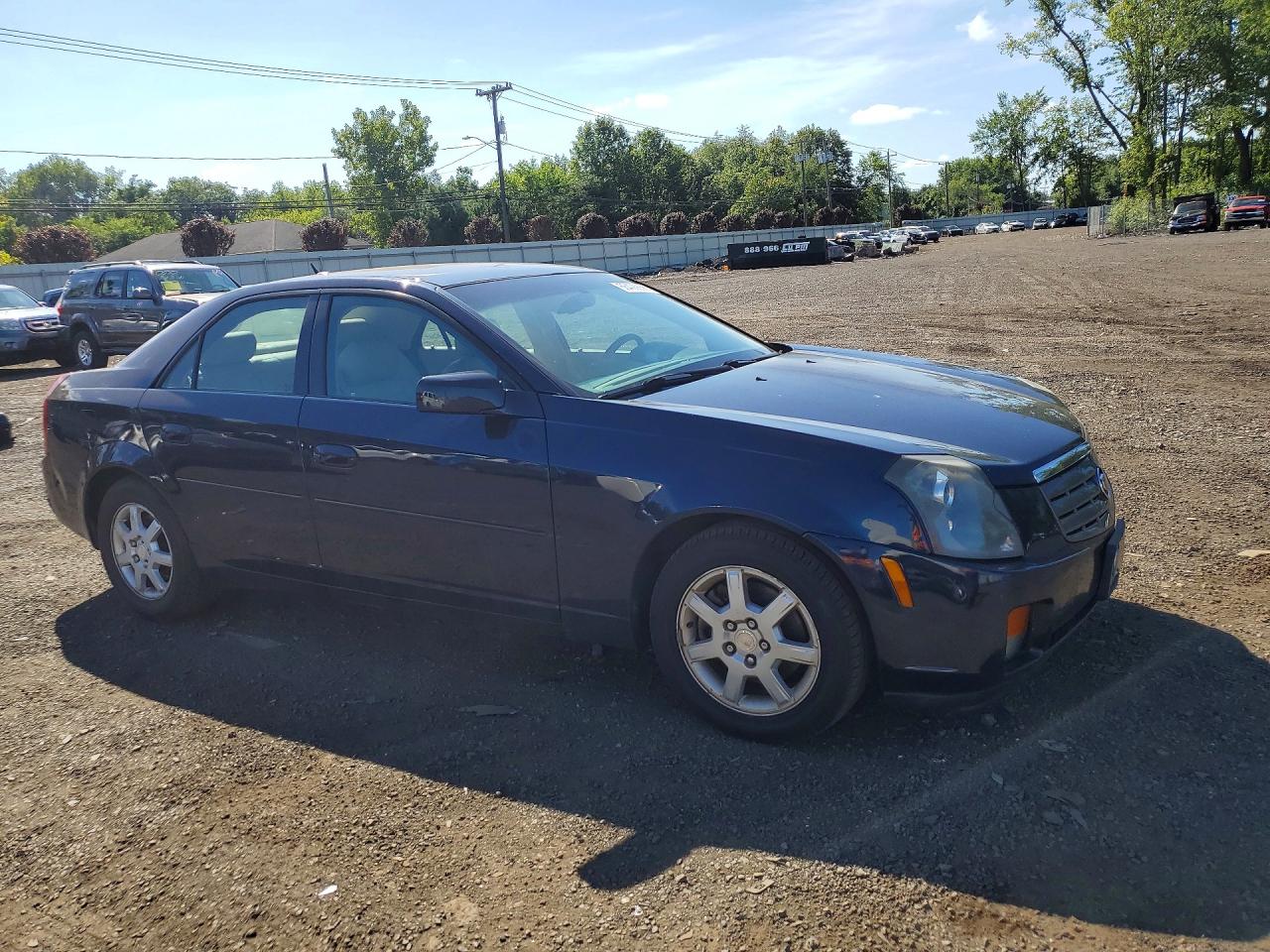 2005 Cadillac Cts Hi Feature V6 Blue vin: 1G6DP567250195267