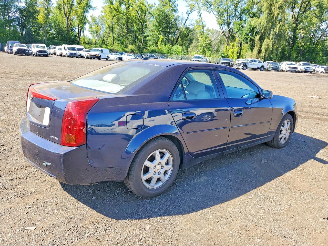 2005 Cadillac Cts Hi Feature V6 Blue vin: 1G6DP567250195267
