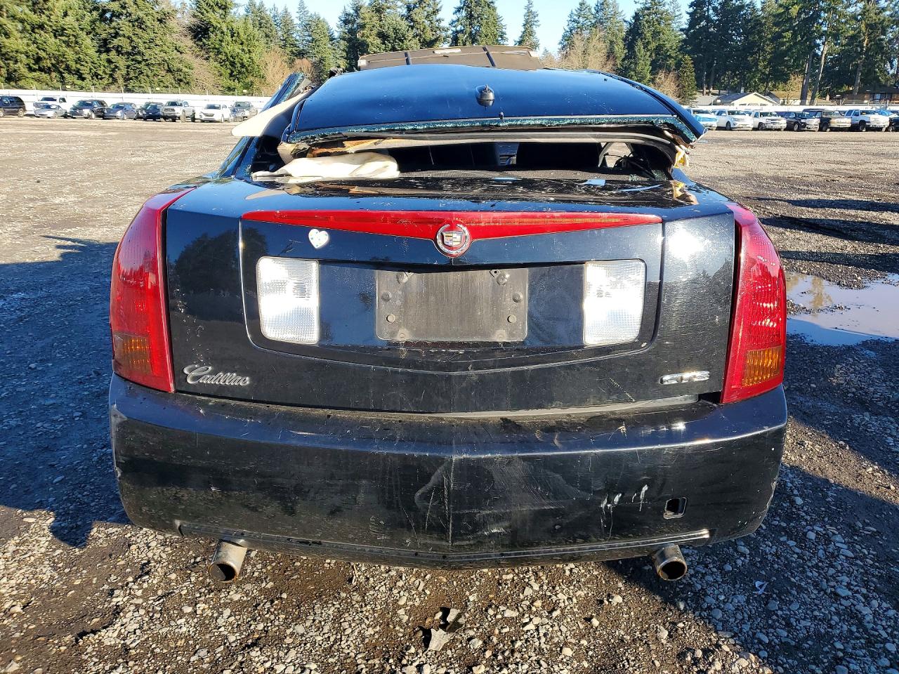 2005 Cadillac Cts Hi Feature V6 Black vin: 1G6DP567350212092