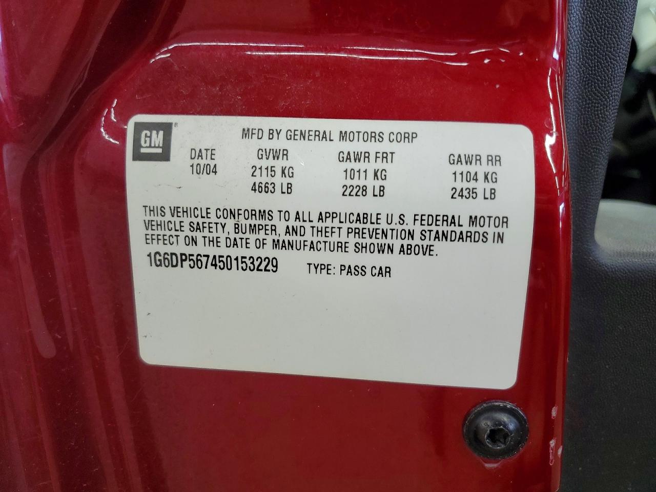 2005 Cadillac Cts Hi Feature V6 Бордовый vin: 1G6DP567450153229