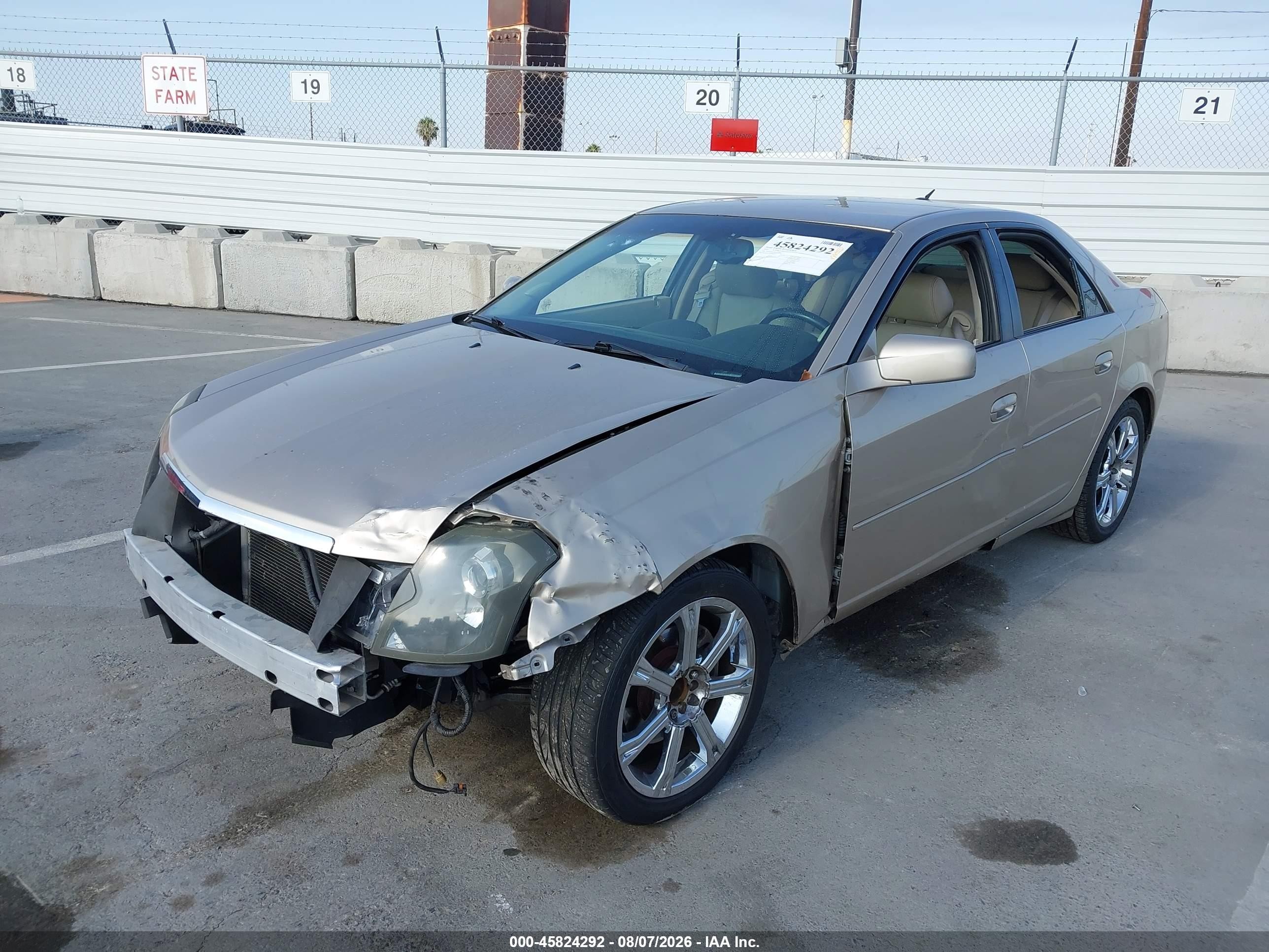 2005 Cadillac Cts Base W/1sb/1sc Tan vin: 1G6DP567450222260