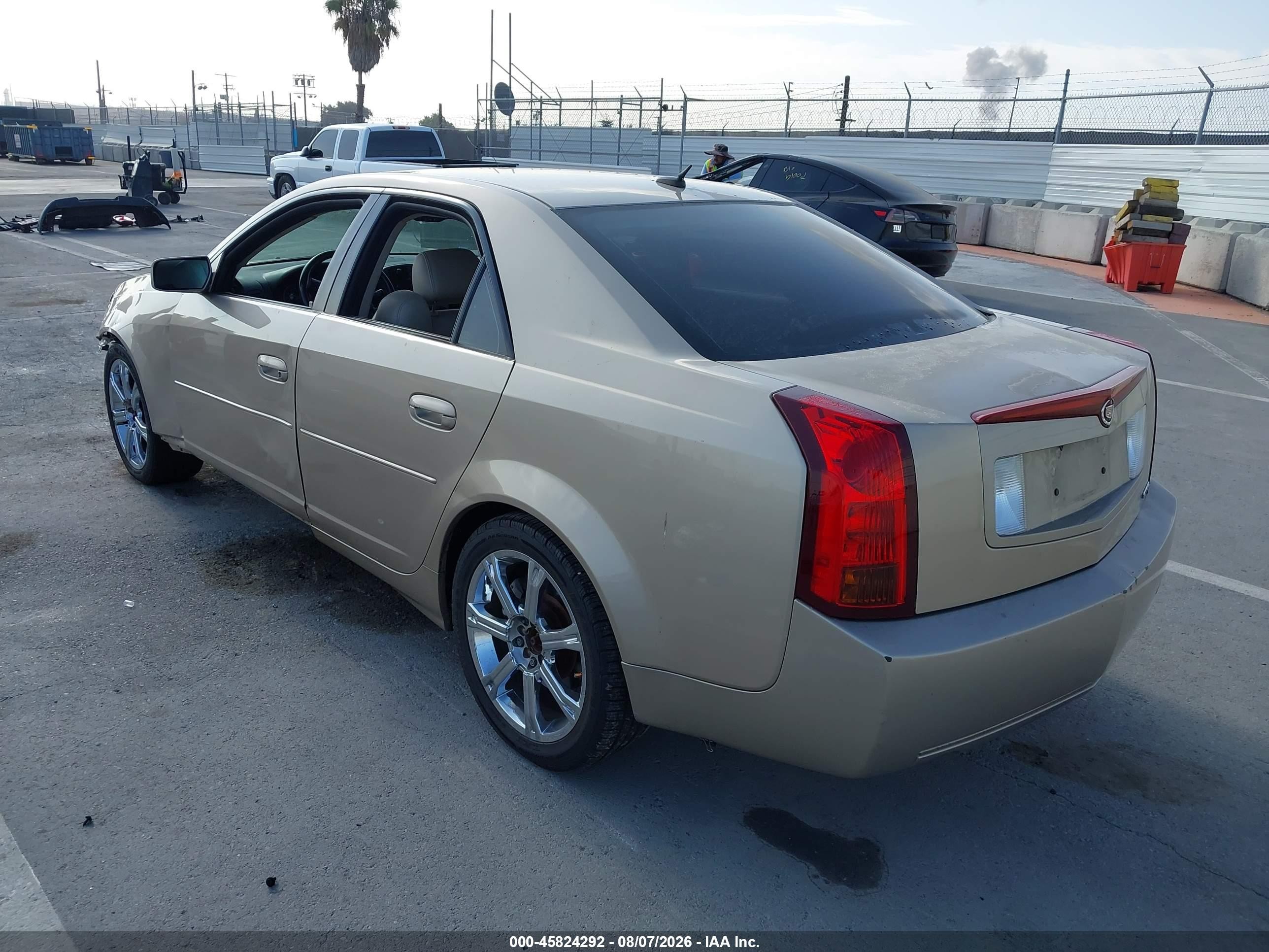 2005 Cadillac Cts Base W/1sb/1sc Tan vin: 1G6DP567450222260