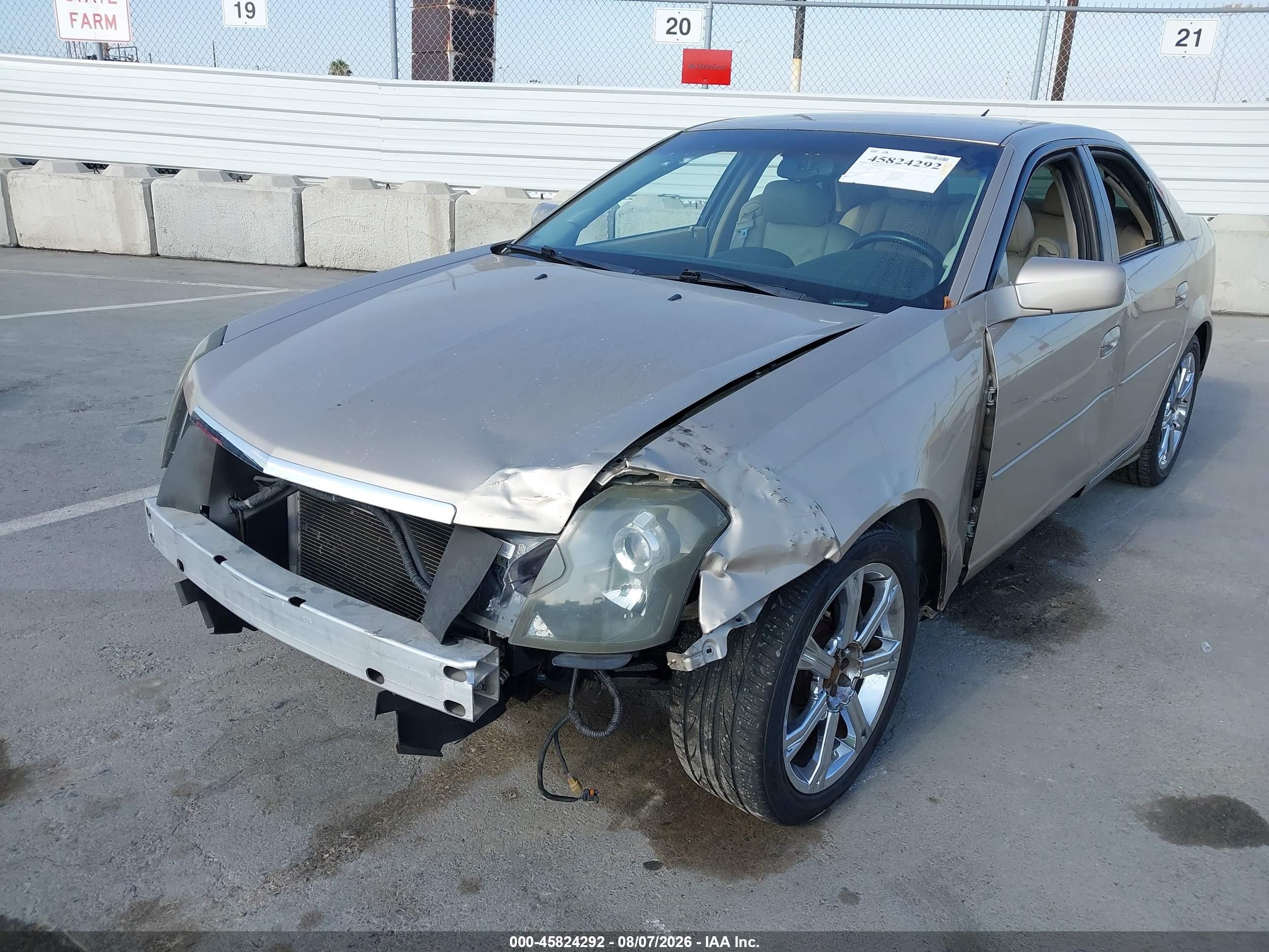 2005 Cadillac Cts Base W/1sb/1sc Tan vin: 1G6DP567450222260