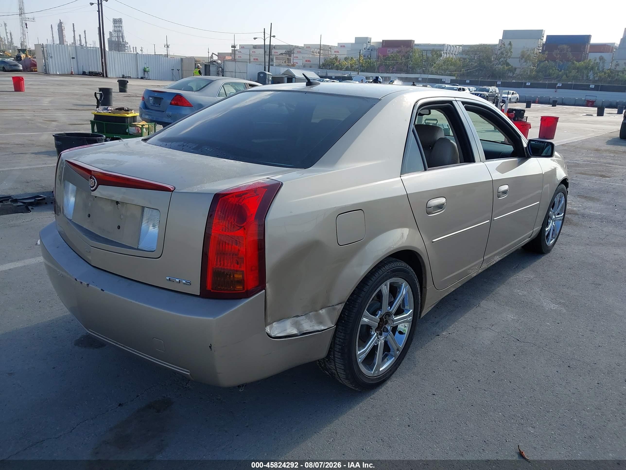2005 Cadillac Cts Base W/1sb/1sc Tan vin: 1G6DP567450222260
