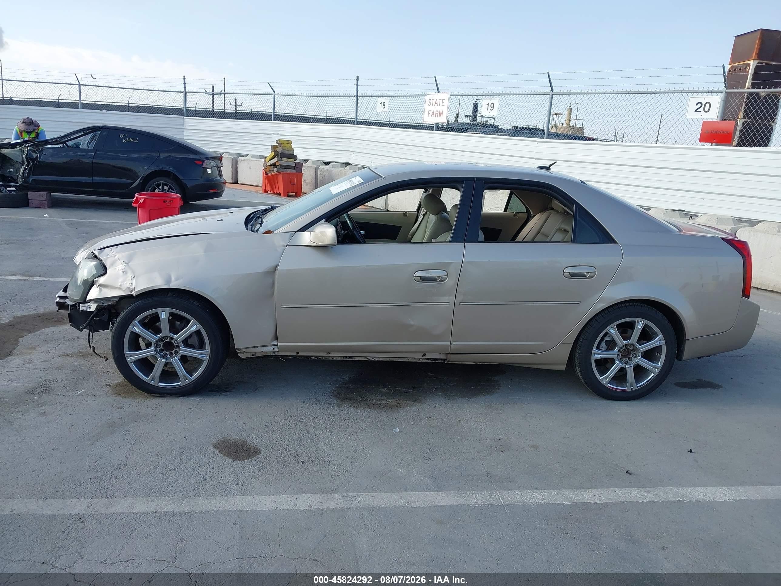 2005 Cadillac Cts Base W/1sb/1sc Tan vin: 1G6DP567450222260