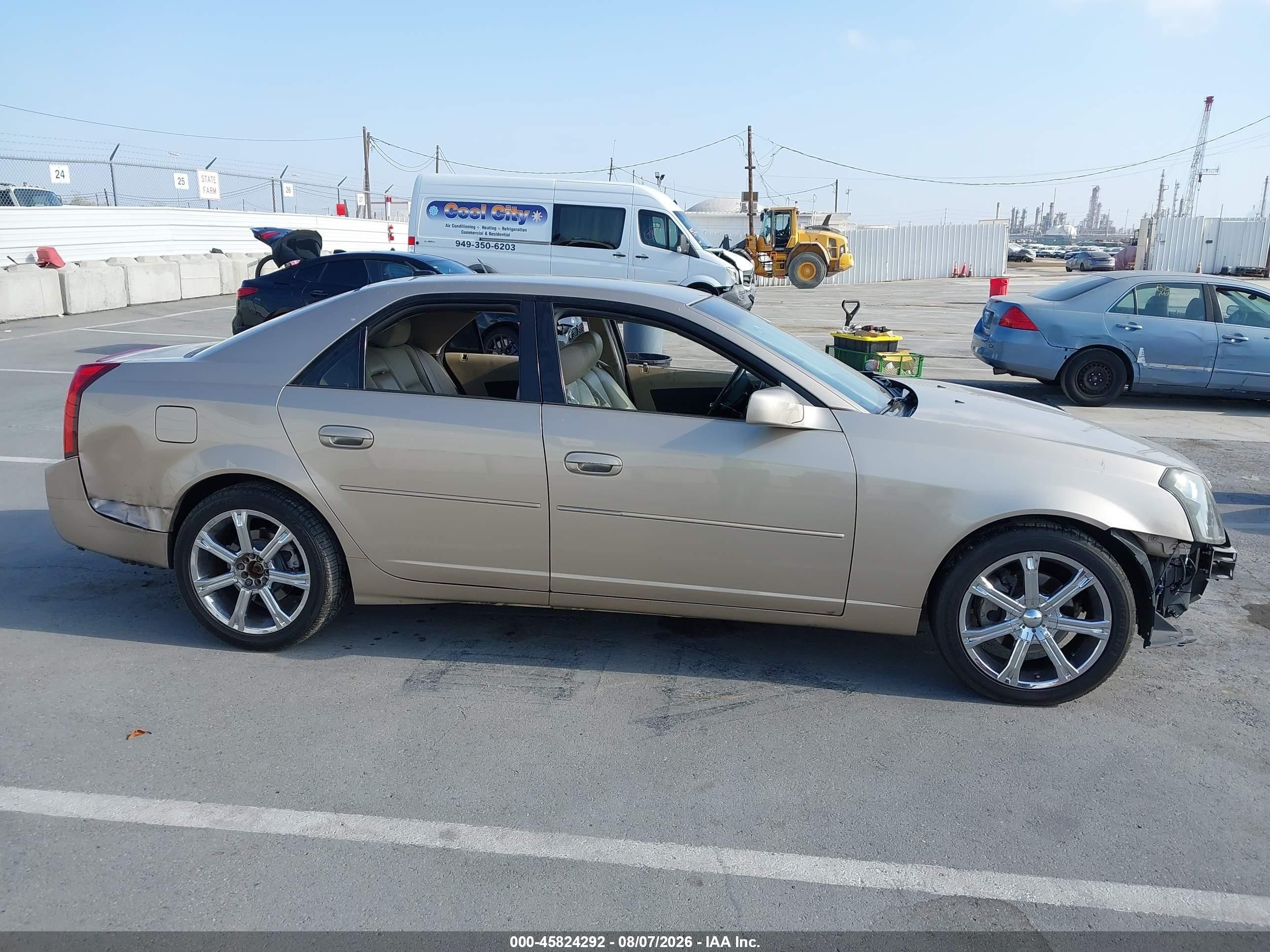 2005 Cadillac Cts Base W/1sb/1sc Tan vin: 1G6DP567450222260