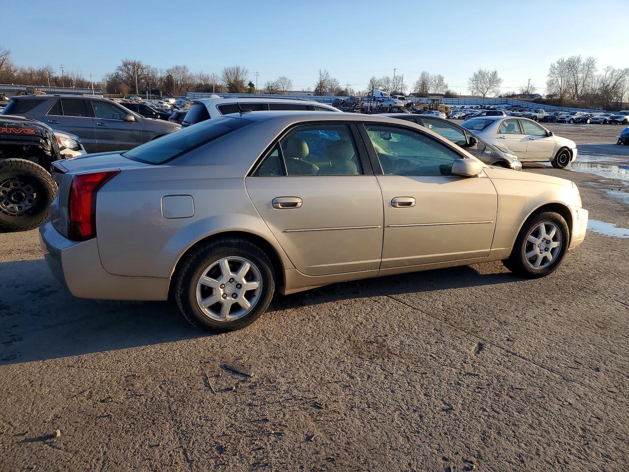 2005 Cadillac Cts Beige vin: 1G6DP567550168659