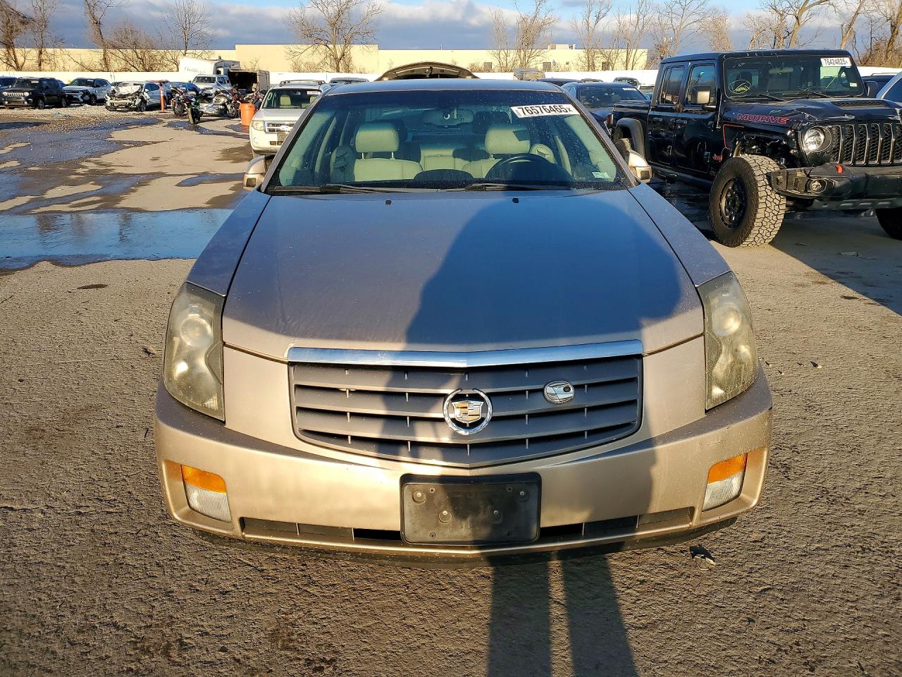 2005 Cadillac Cts Beige vin: 1G6DP567550168659
