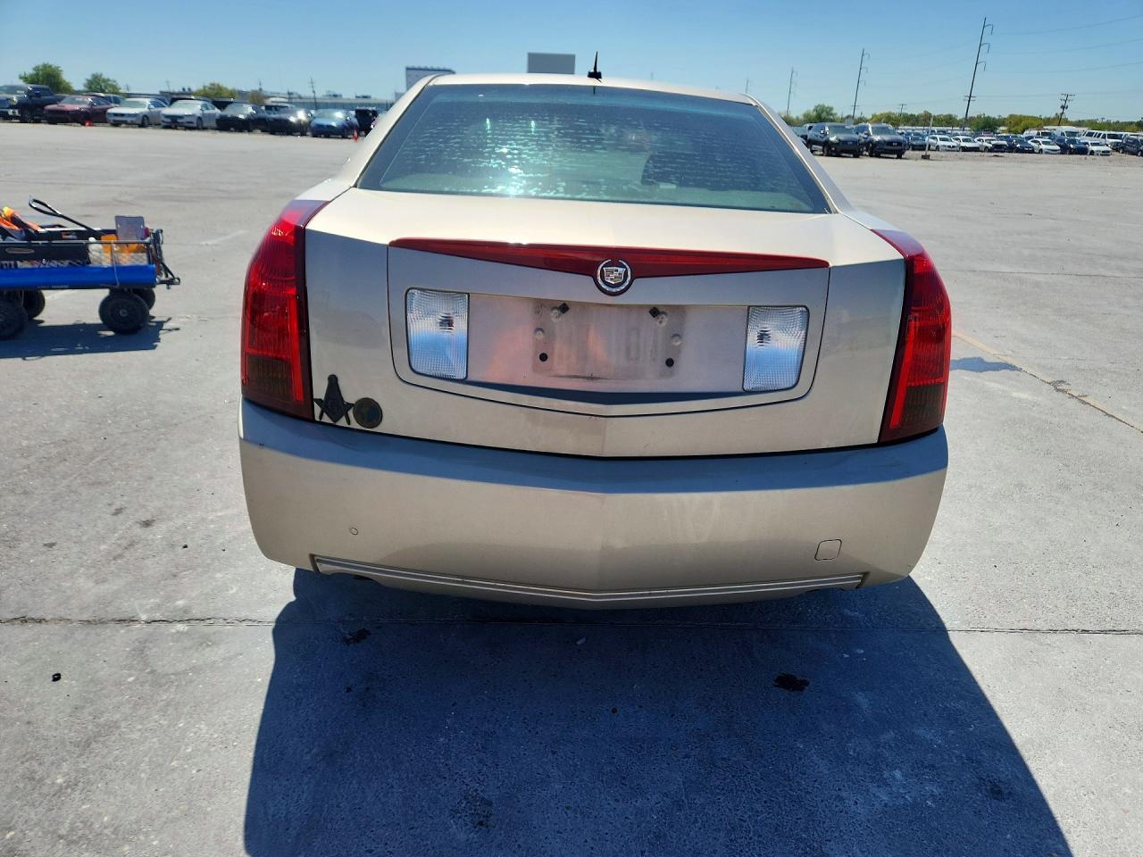 2005 Cadillac Cts Hi Feature V6 Tan vin: 1G6DP567650237293