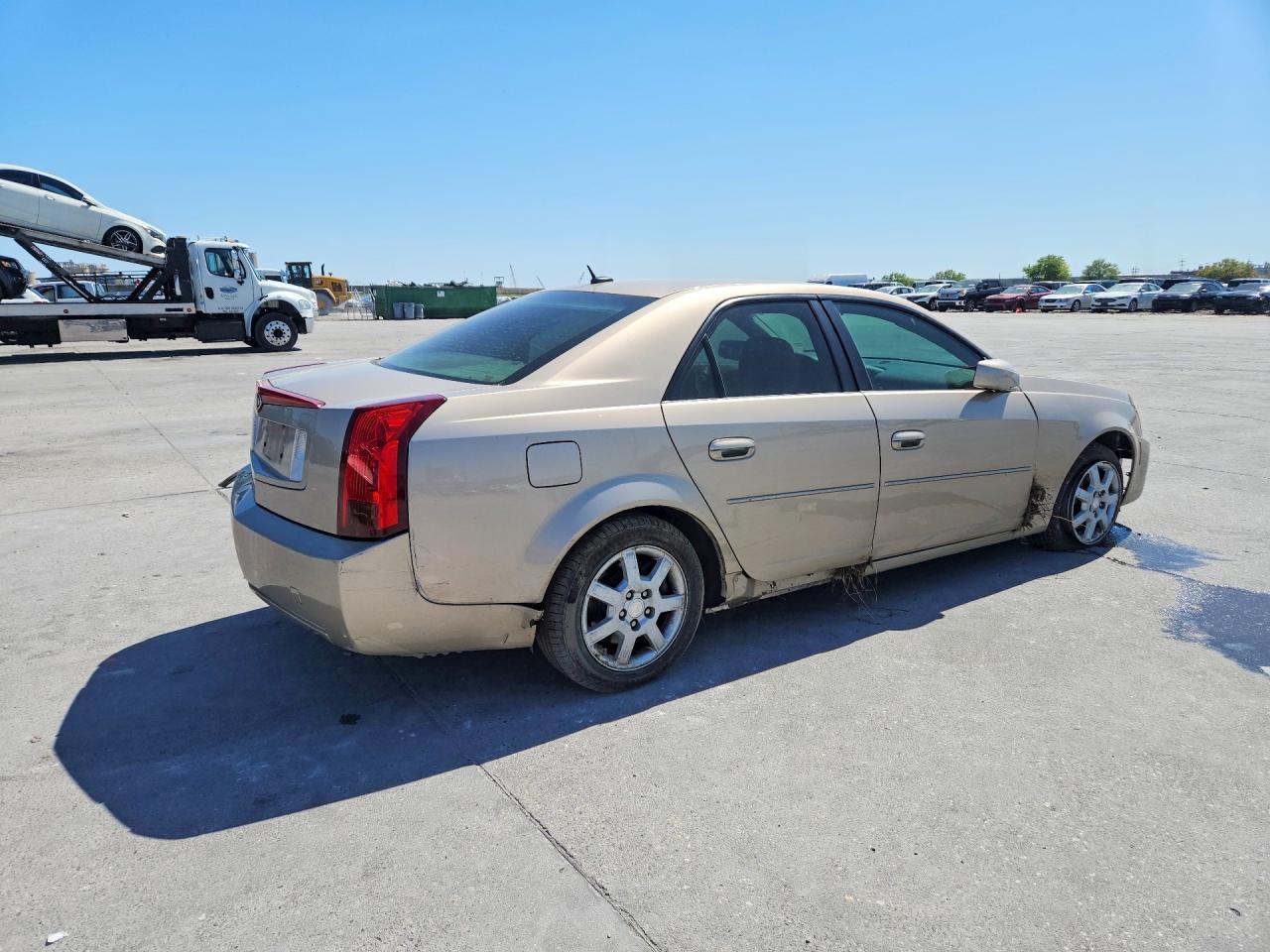 2005 Cadillac Cts Hi Feature V6 Tan vin: 1G6DP567650237293