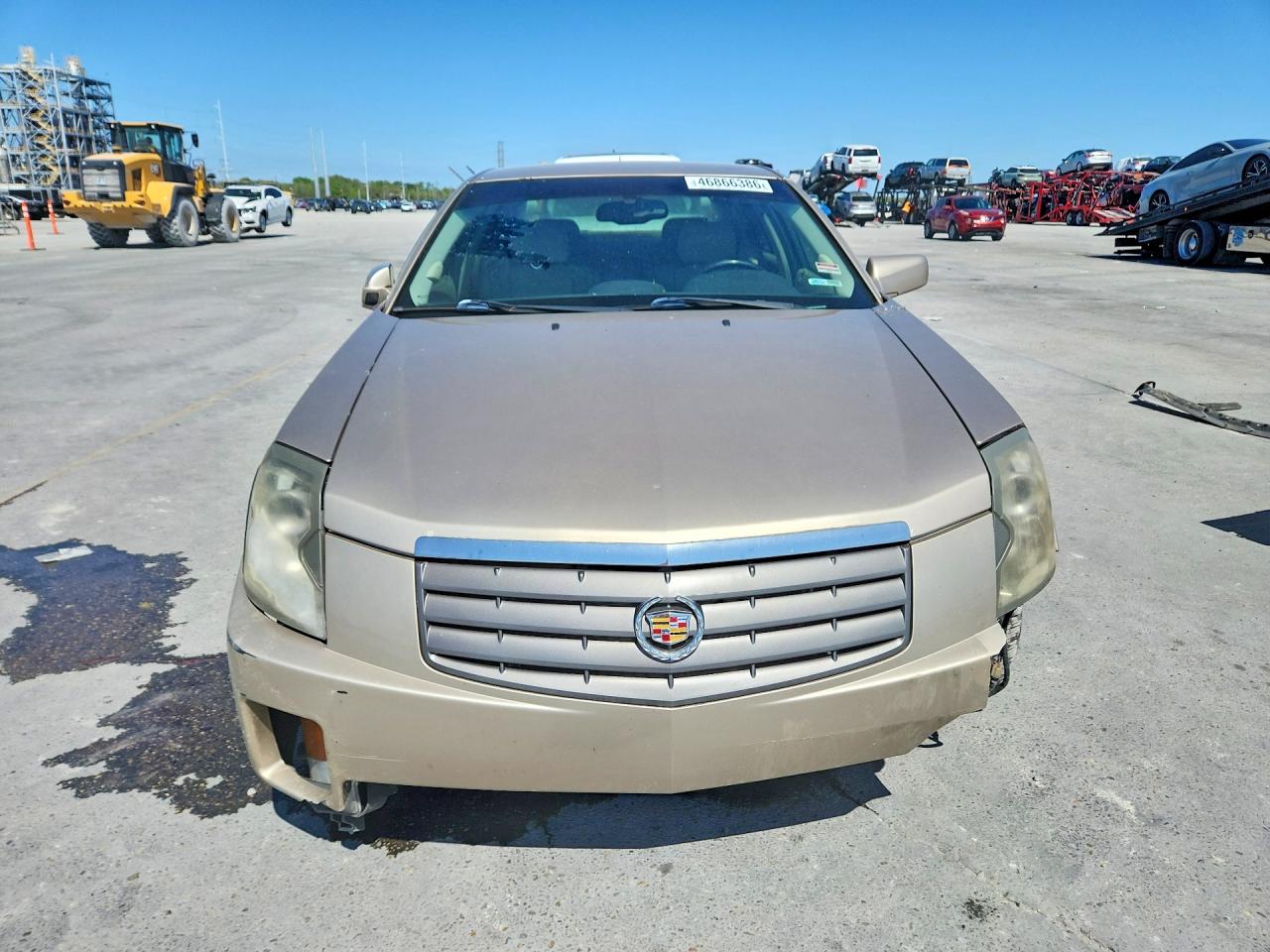 2005 Cadillac Cts Hi Feature V6 Tan vin: 1G6DP567650237293