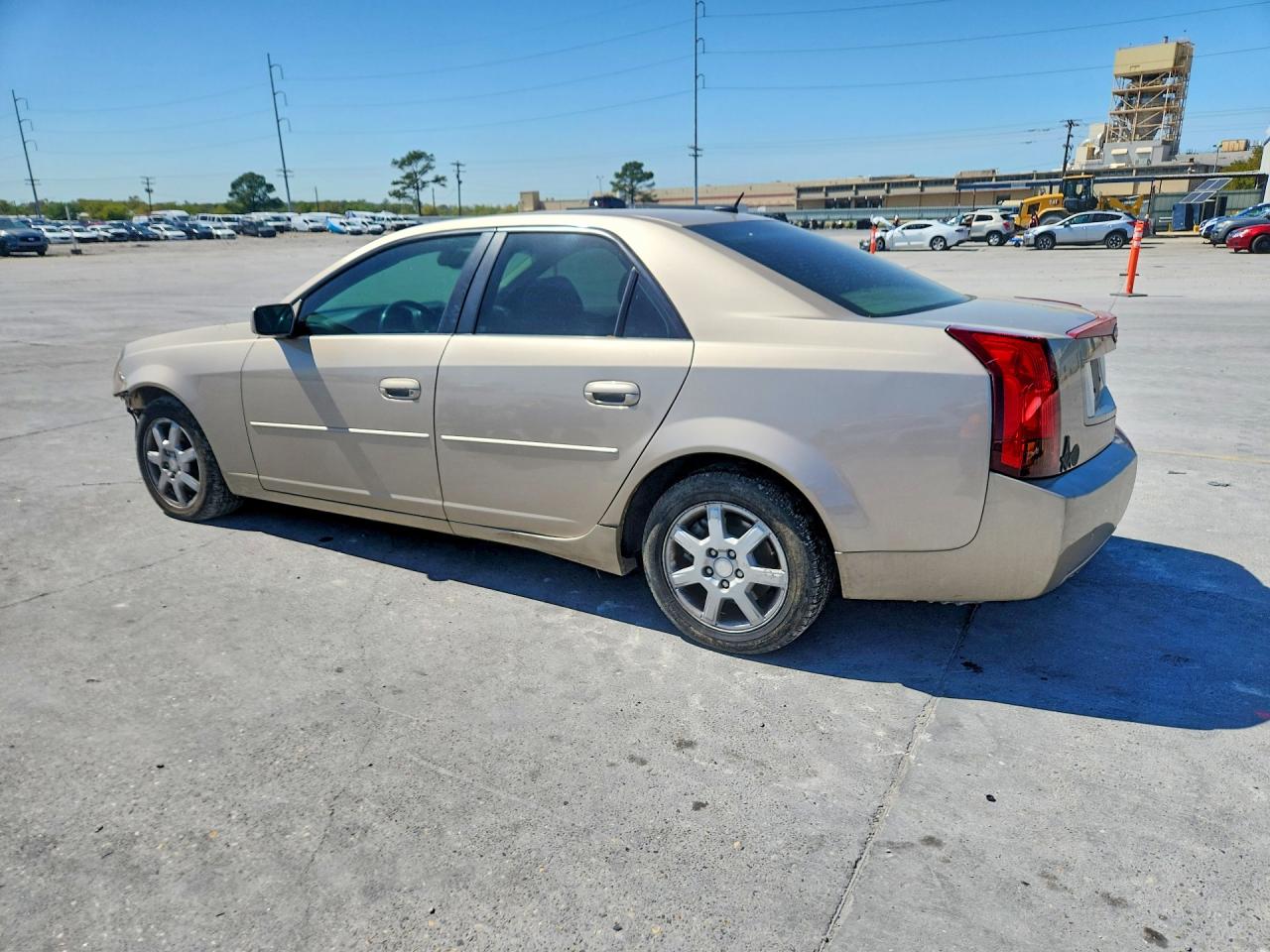 2005 Cadillac Cts Hi Feature V6 Tan vin: 1G6DP567650237293