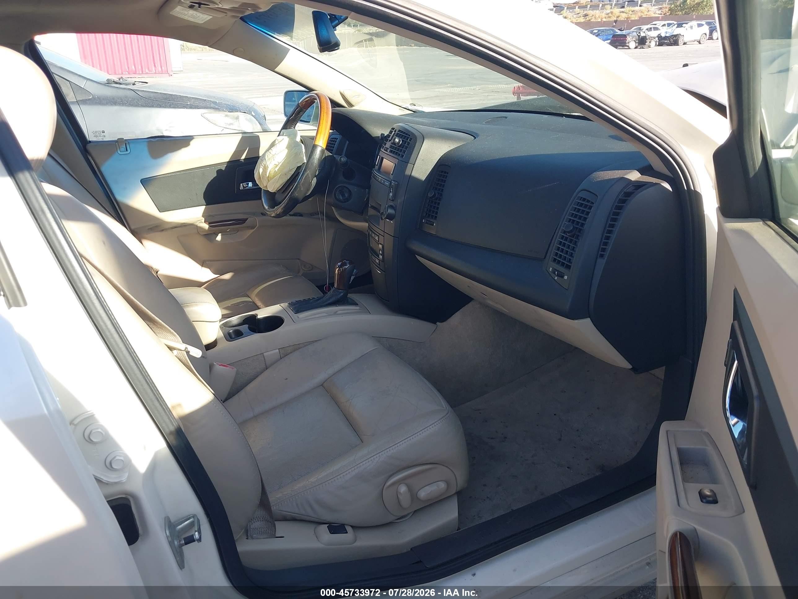 2005 Cadillac Cts Base W/1sb/1sc White vin: 1G6DP567750161566