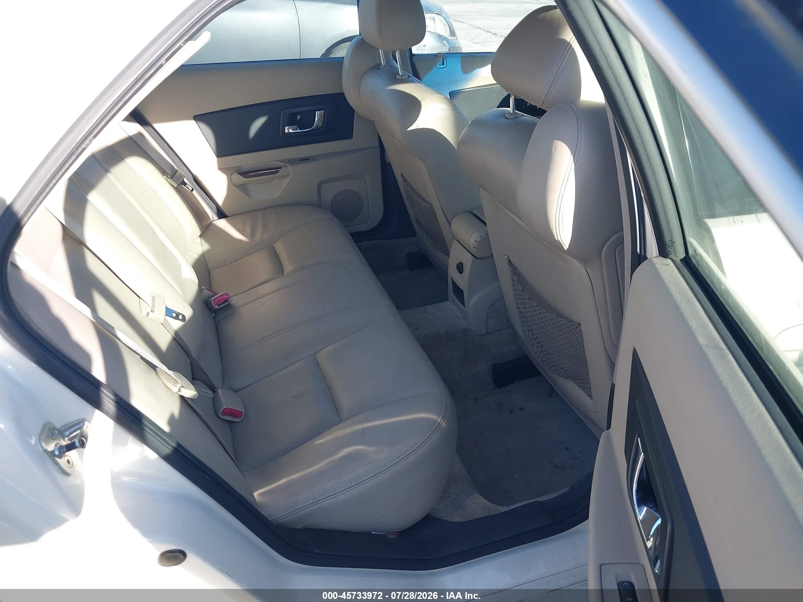 2005 Cadillac Cts Base W/1sb/1sc White vin: 1G6DP567750161566