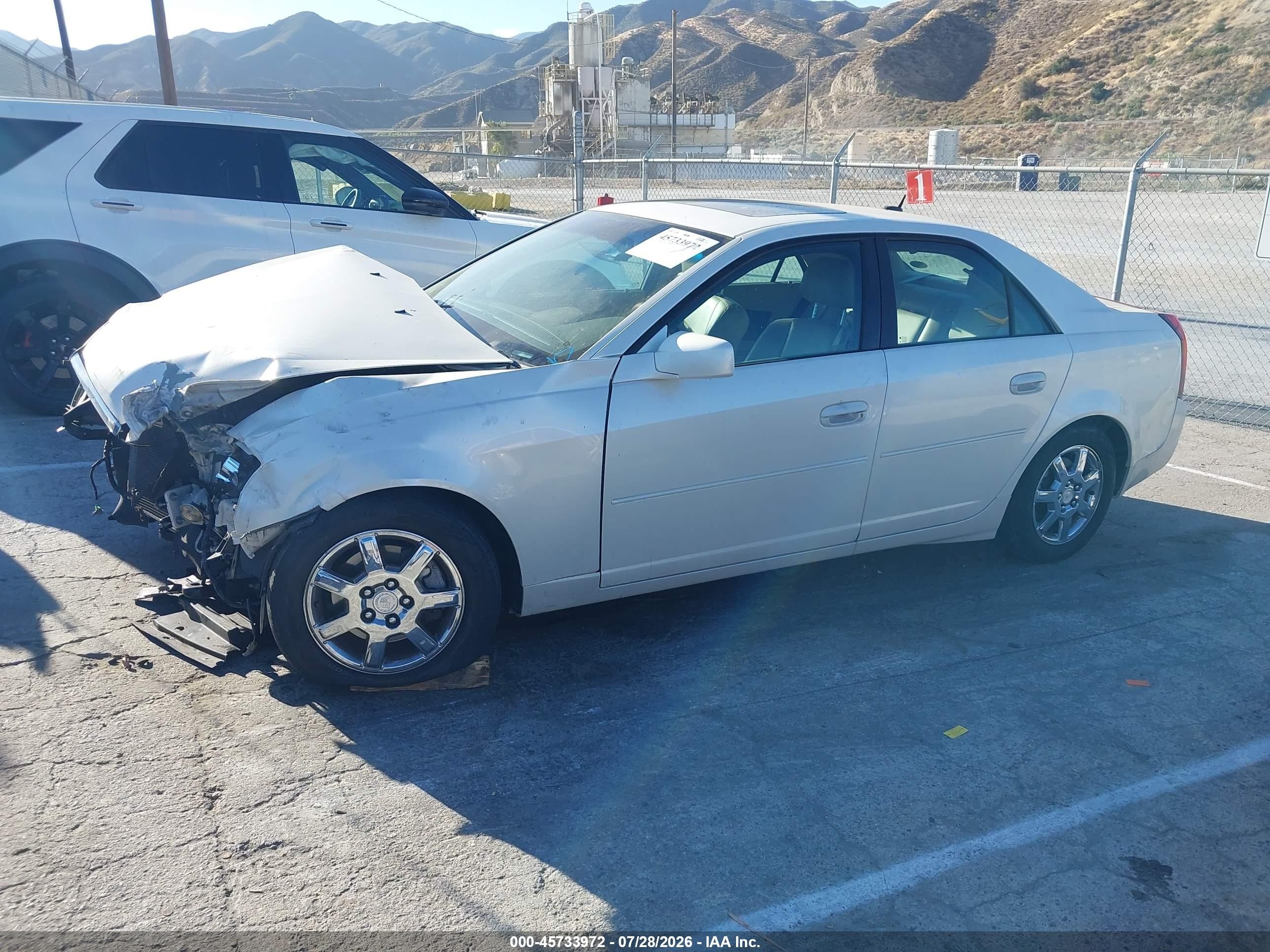 2005 Cadillac Cts Base W/1sb/1sc White vin: 1G6DP567750161566