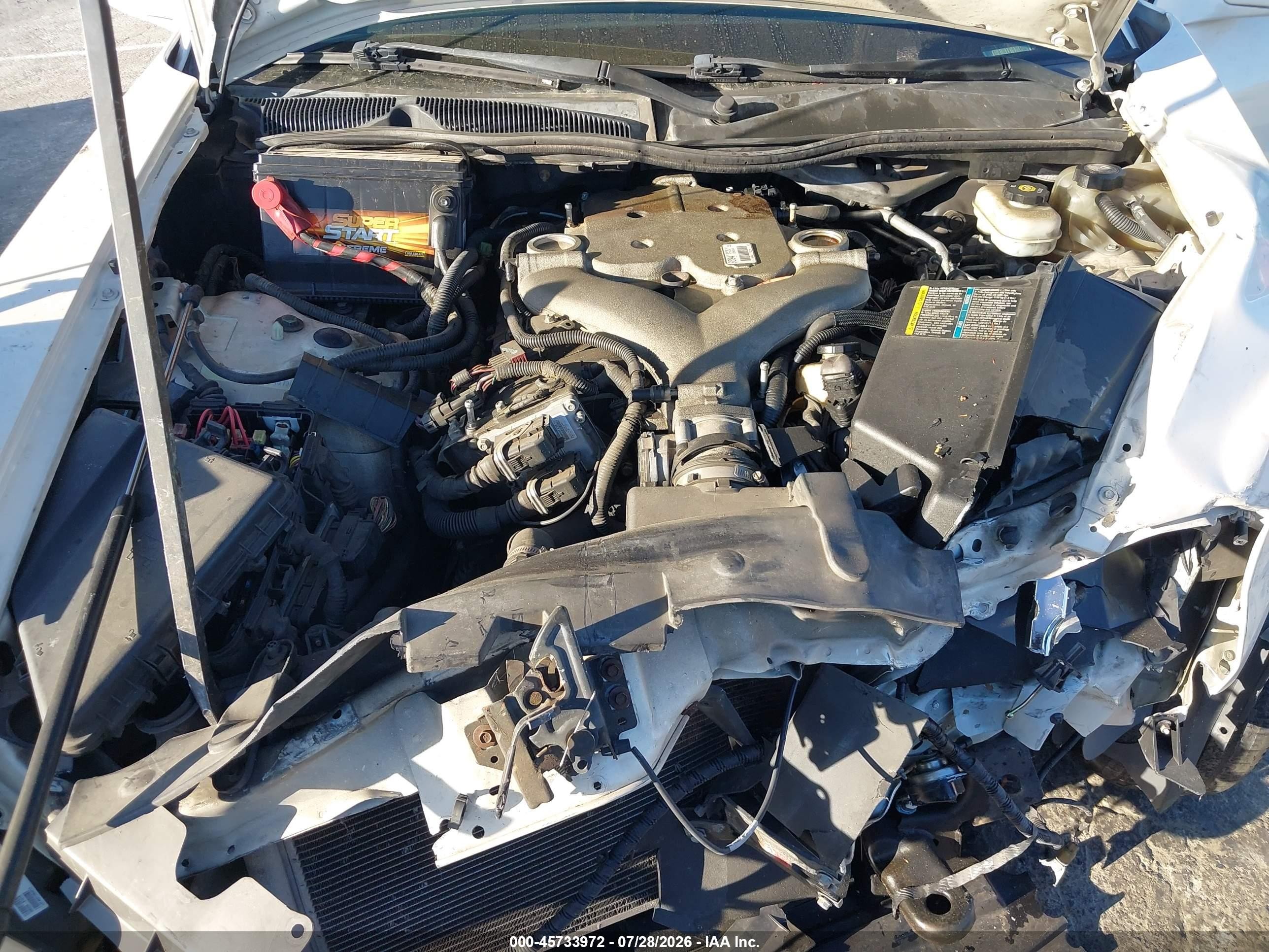 2005 Cadillac Cts Base W/1sb/1sc White vin: 1G6DP567750161566